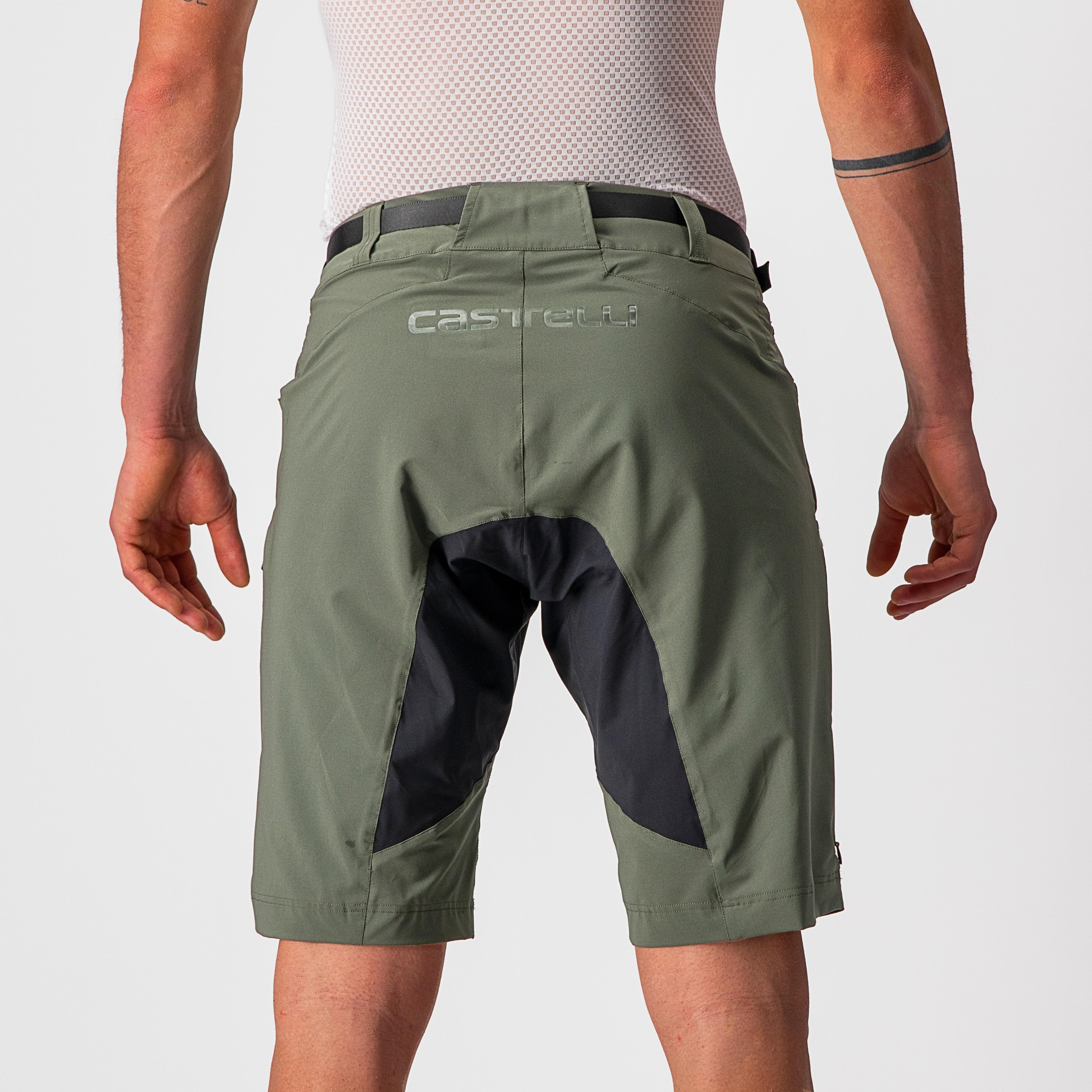 Unlimited trail baggy short - forest gray - castelli