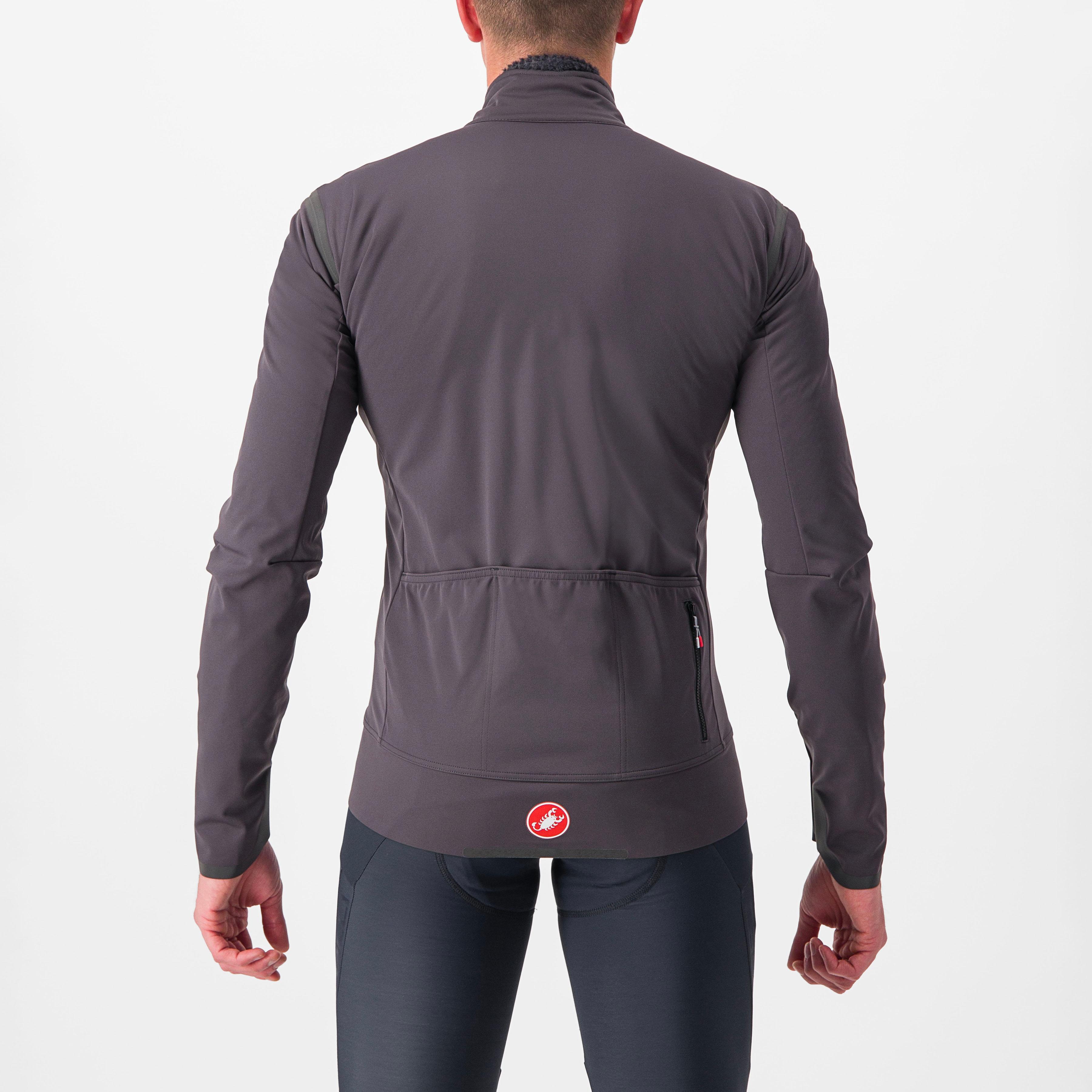 Alpha ultimate insulated jacket - dark gray/black-dark gray - castelli