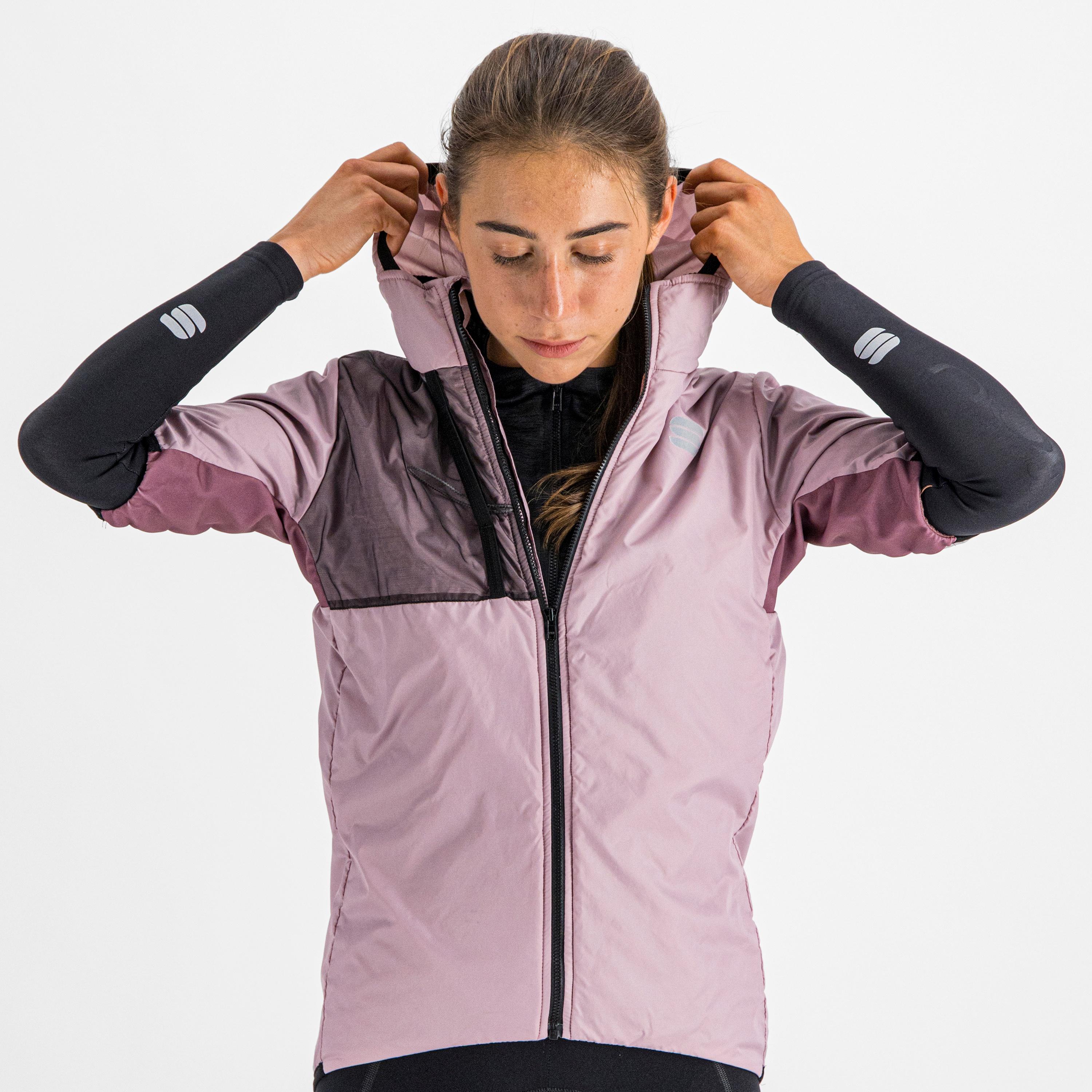 Supergiara w puffy short sleeve - mauve - sportful