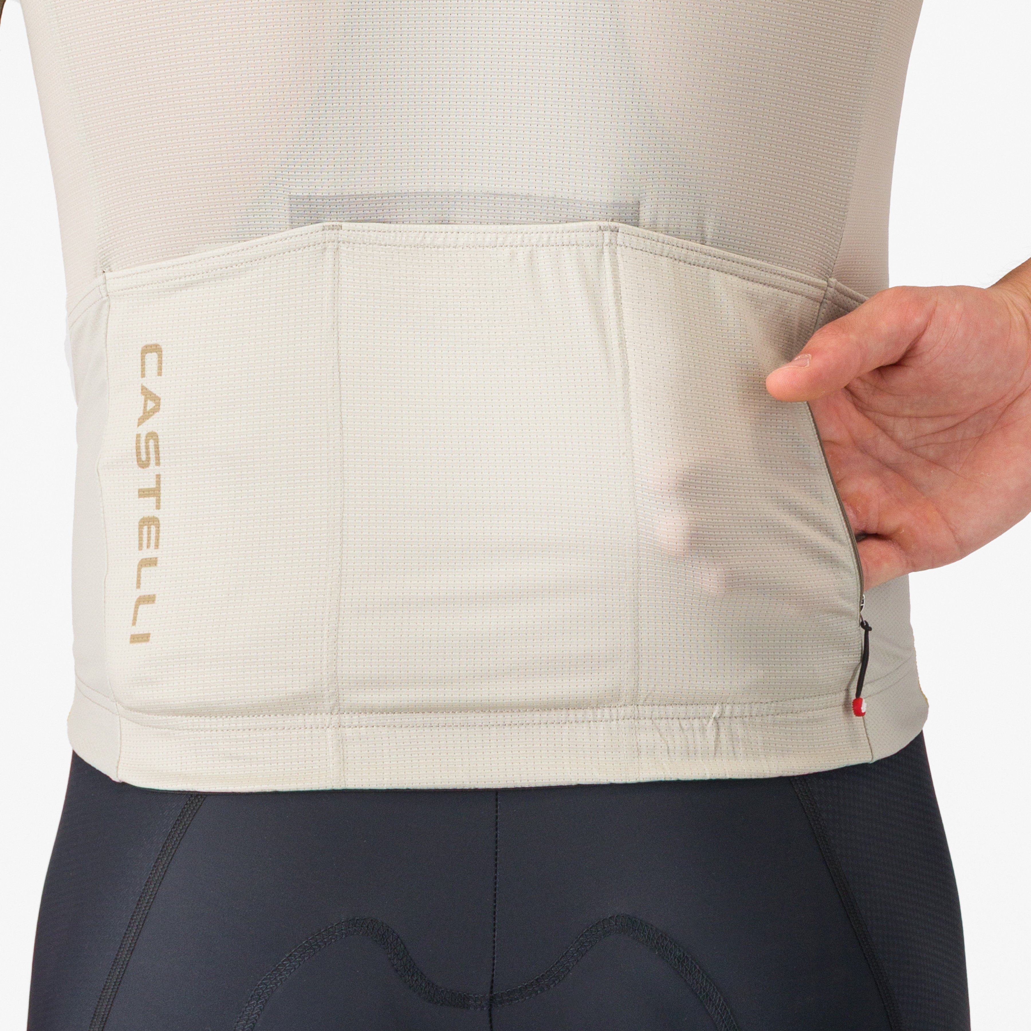 Unlimited endurance 3 jersey - silver moon/elmwood/mango moji - castelli