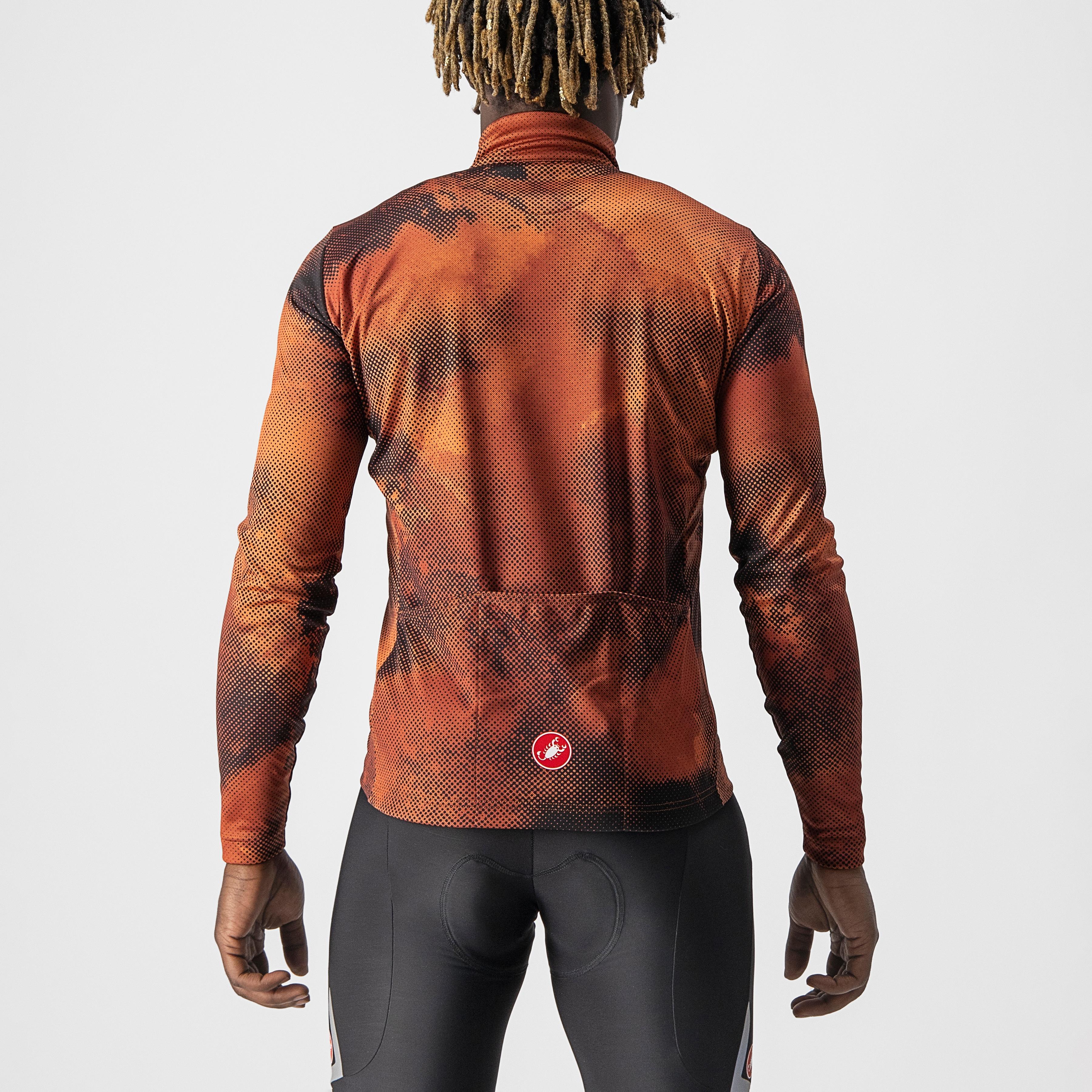 Ventaglio jersey - fuoco - castelli