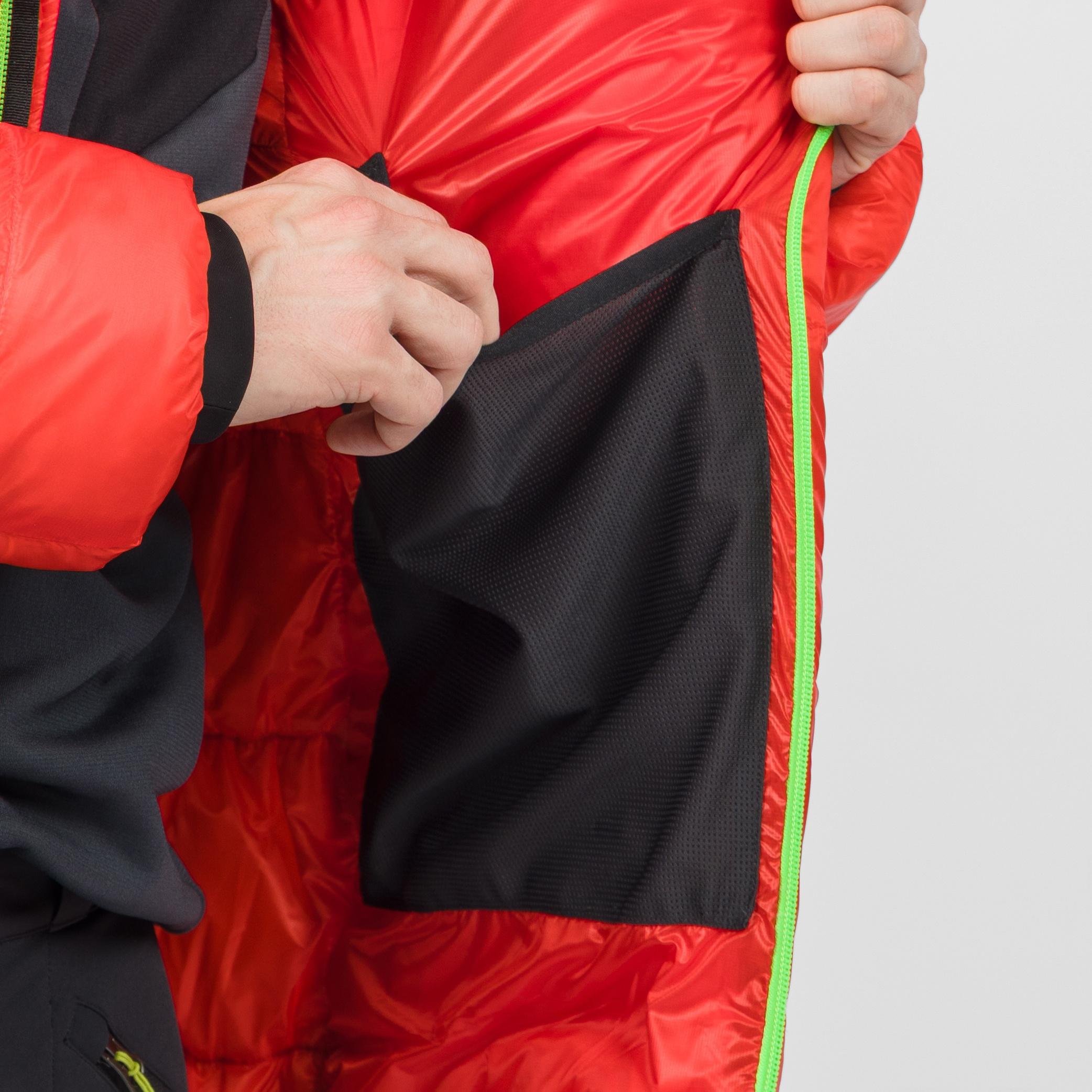 K-performance summit down jacket - flame - karpos