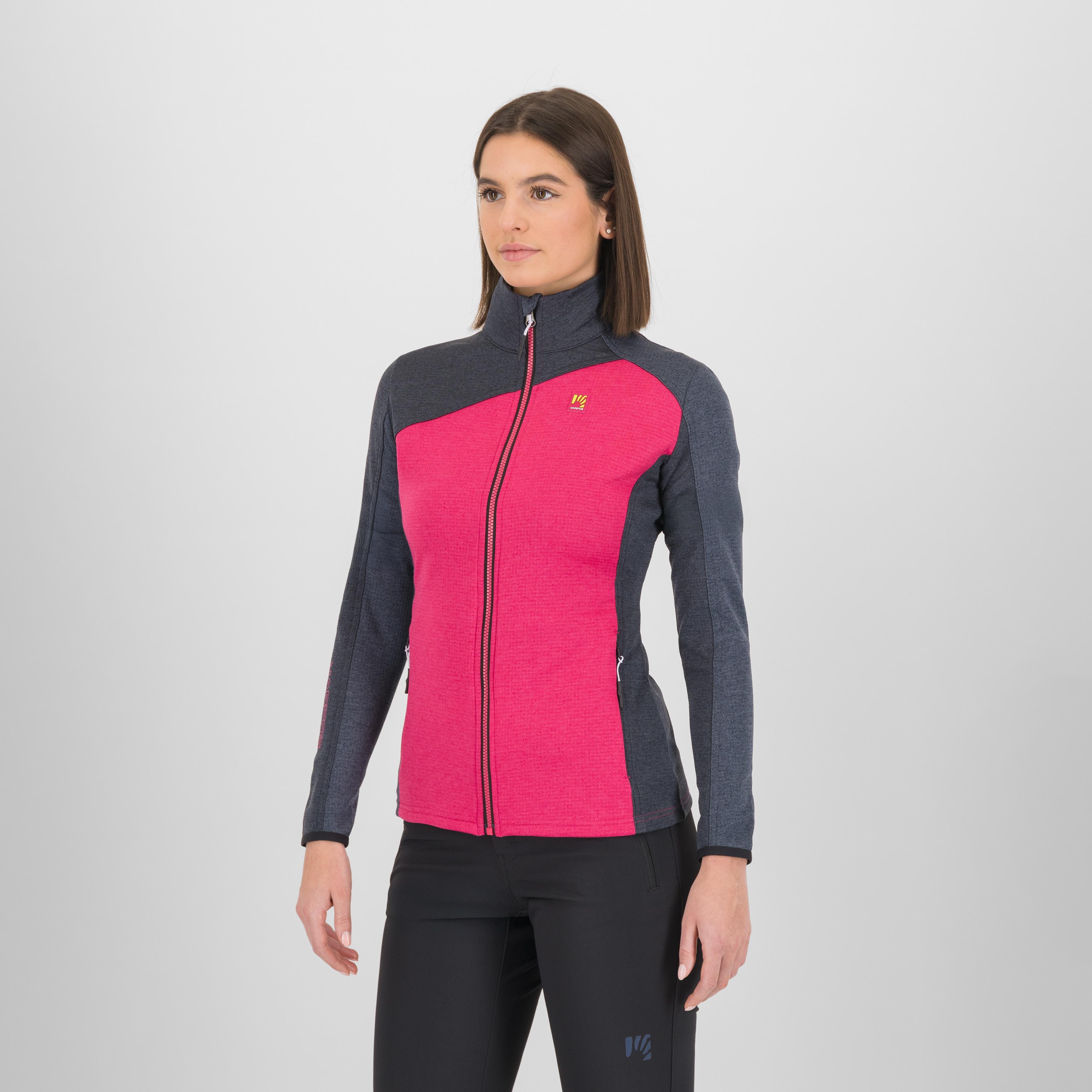 Federa full-zip w fleece - purple/black/ombre blue - karpos