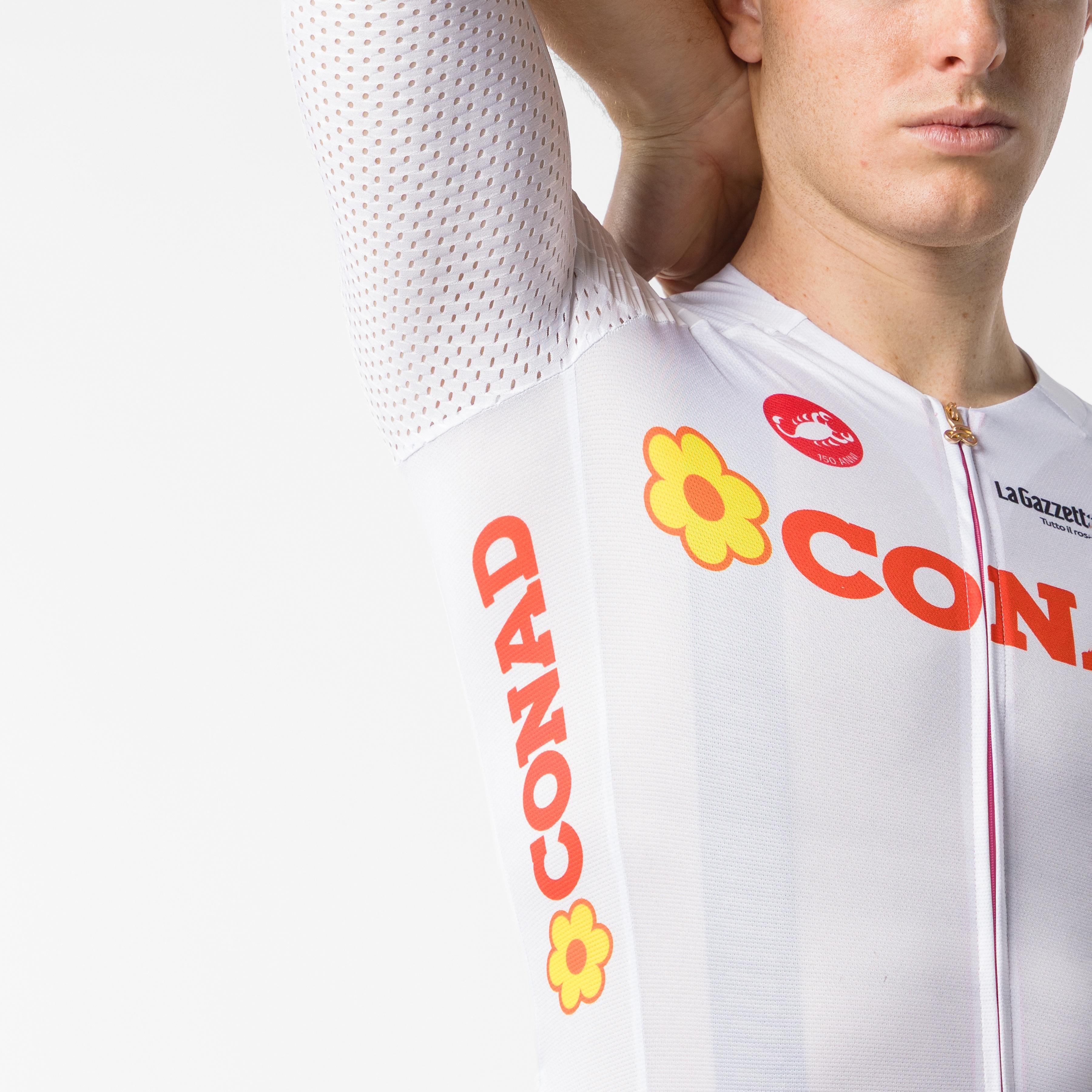 #giro109 race 8s jersey - bianco - castelli