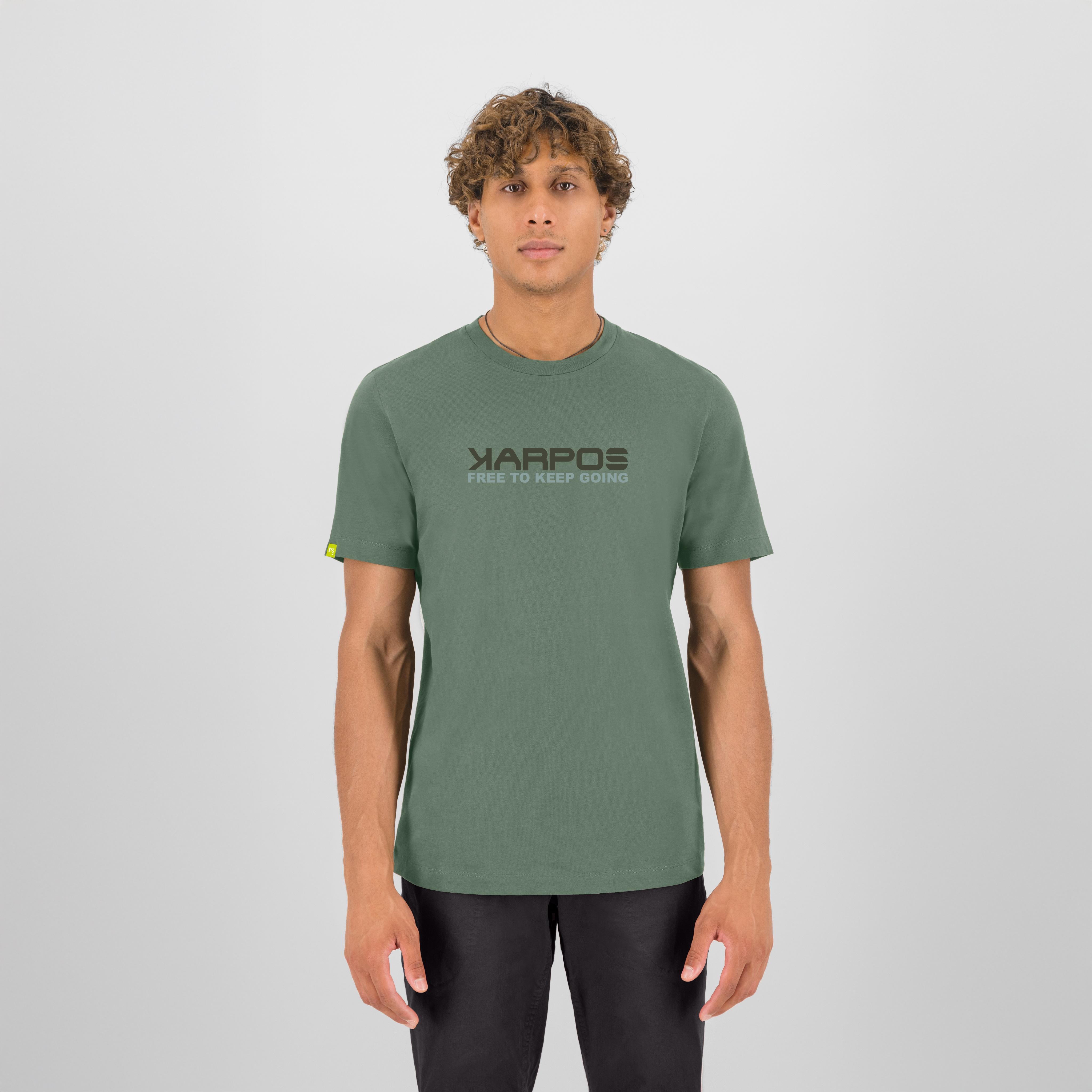 Loma cotton t-shirt - sea spray - karpos