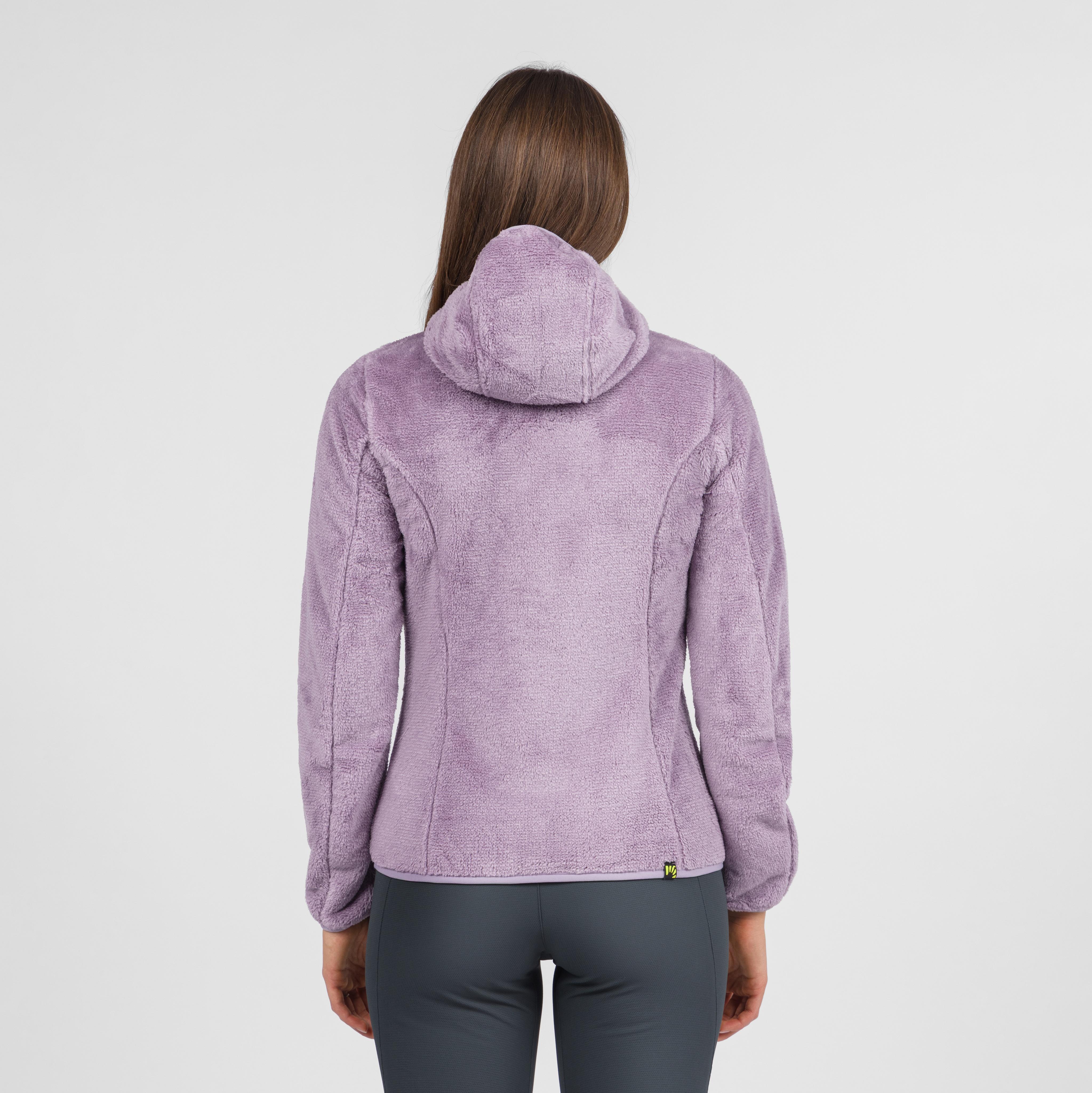 Vertice hoodie w fleece - lavender - karpos