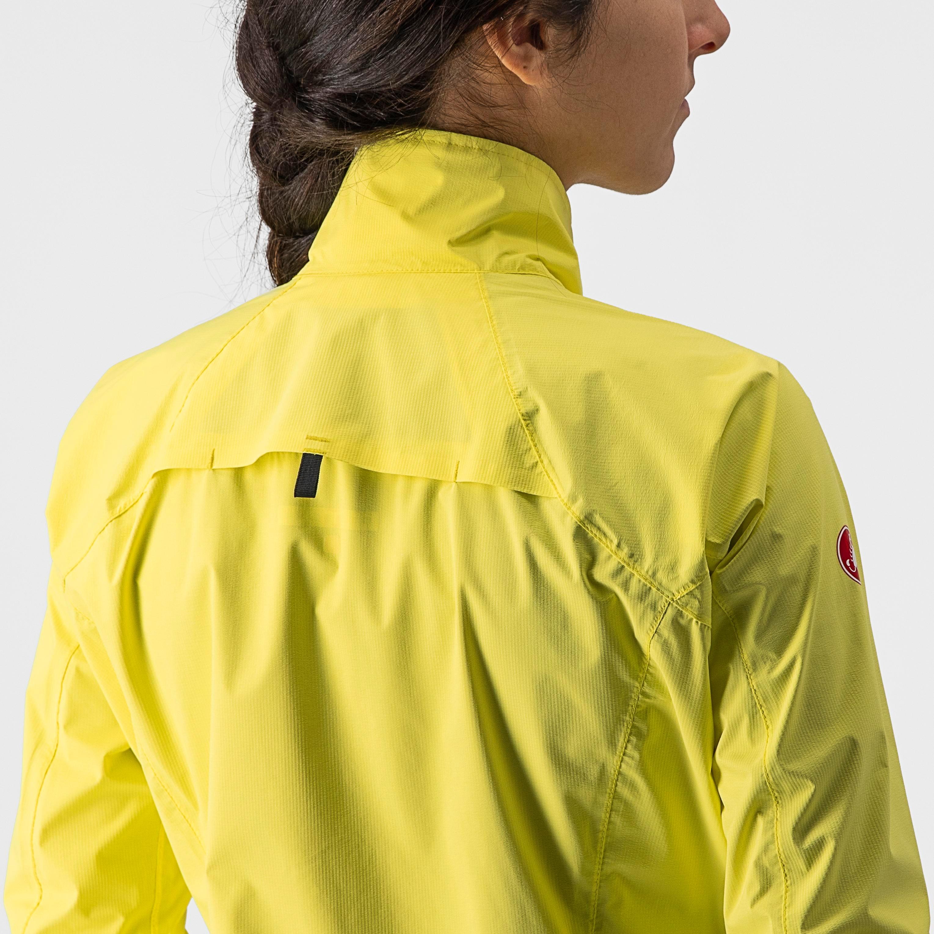Emergency 2 w rain jacket - brilliant yellow - castelli