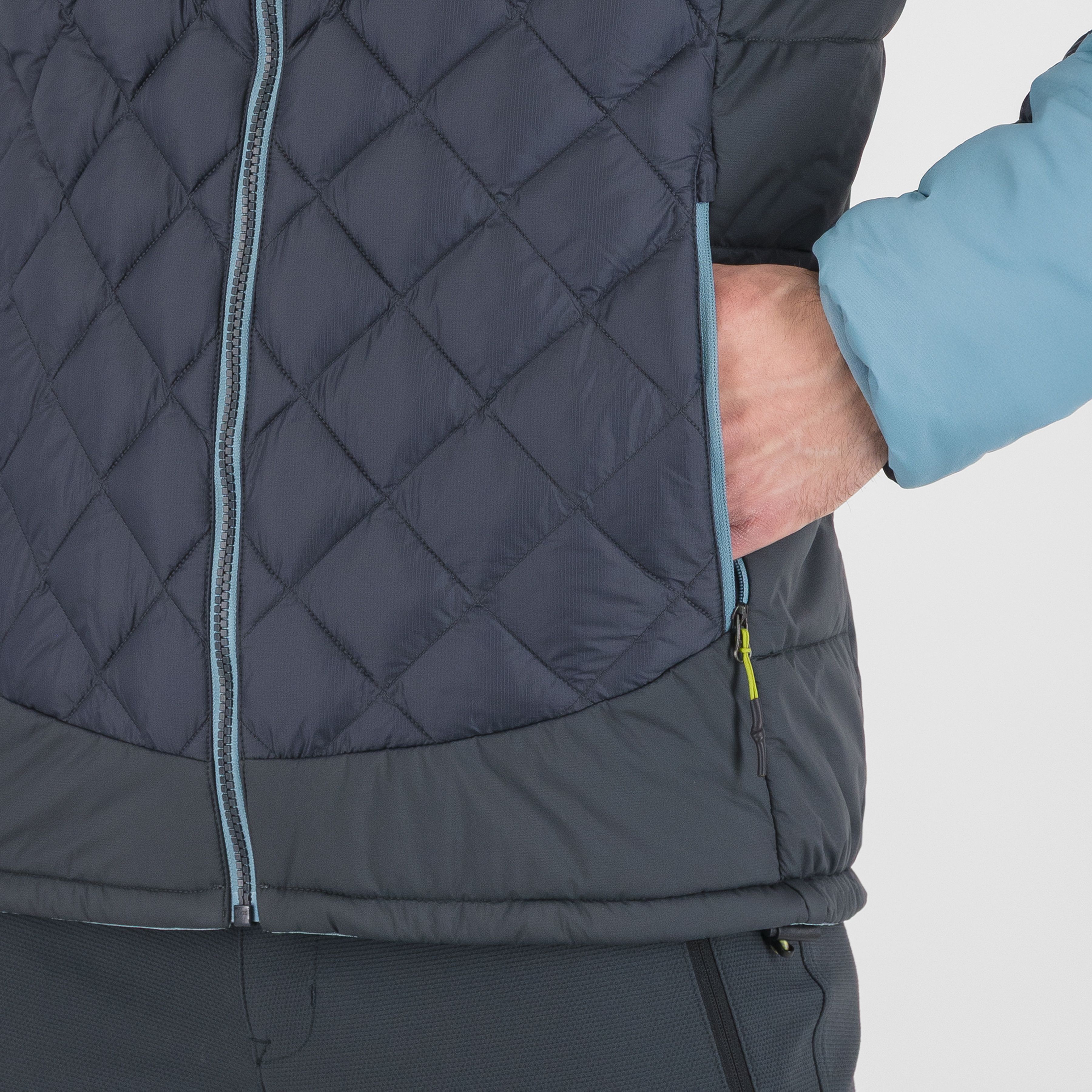 Lastei active plus jacket - woodl.gray/smoke blue - karpos