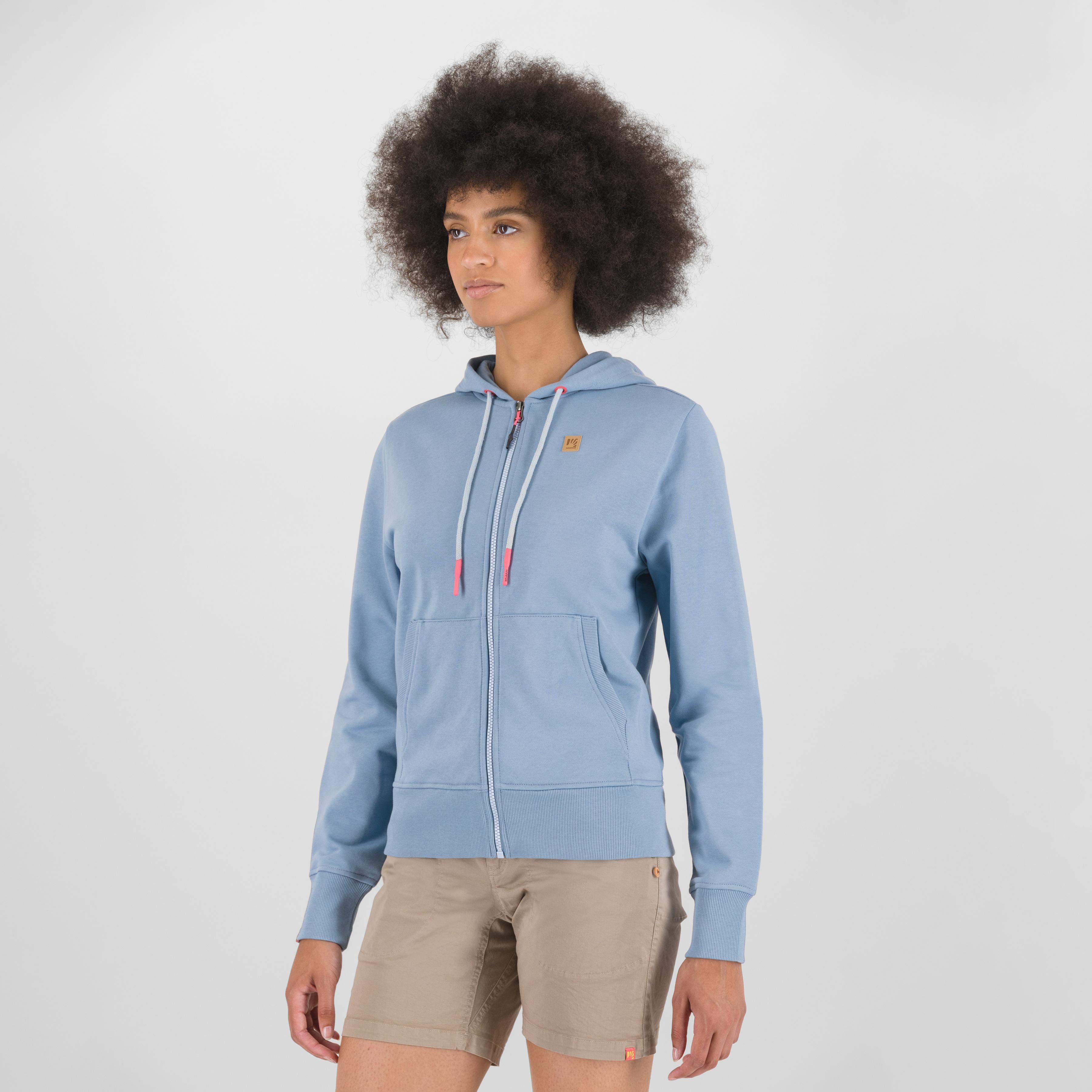 Volpe w full zip hoodie - windw. blue - karpos