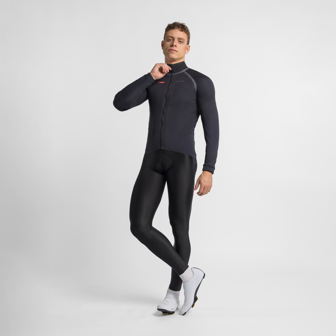 Fiandre hyperjacket - black - sportful