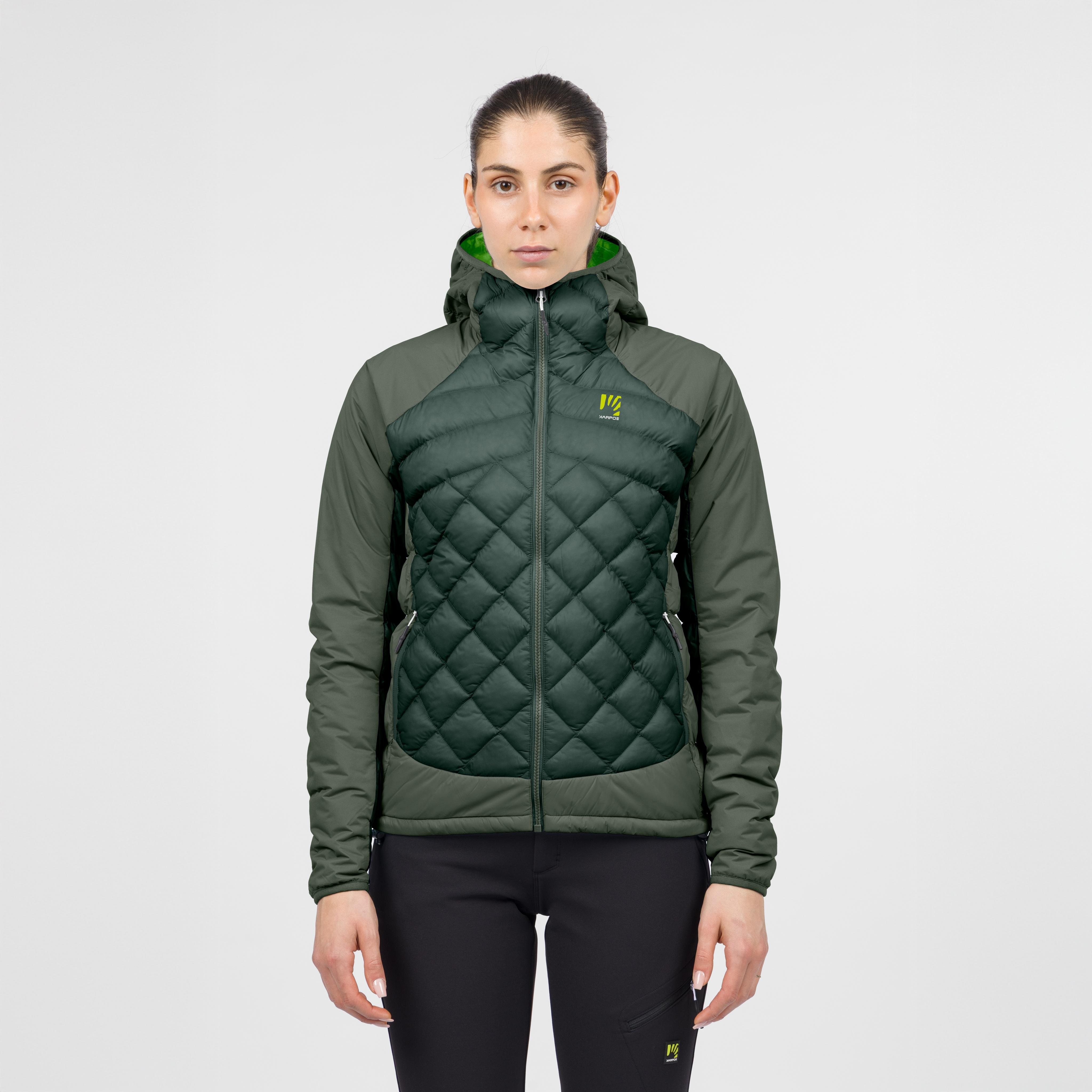 Lastei active plus w jacket - jungle green/thyme - karpos