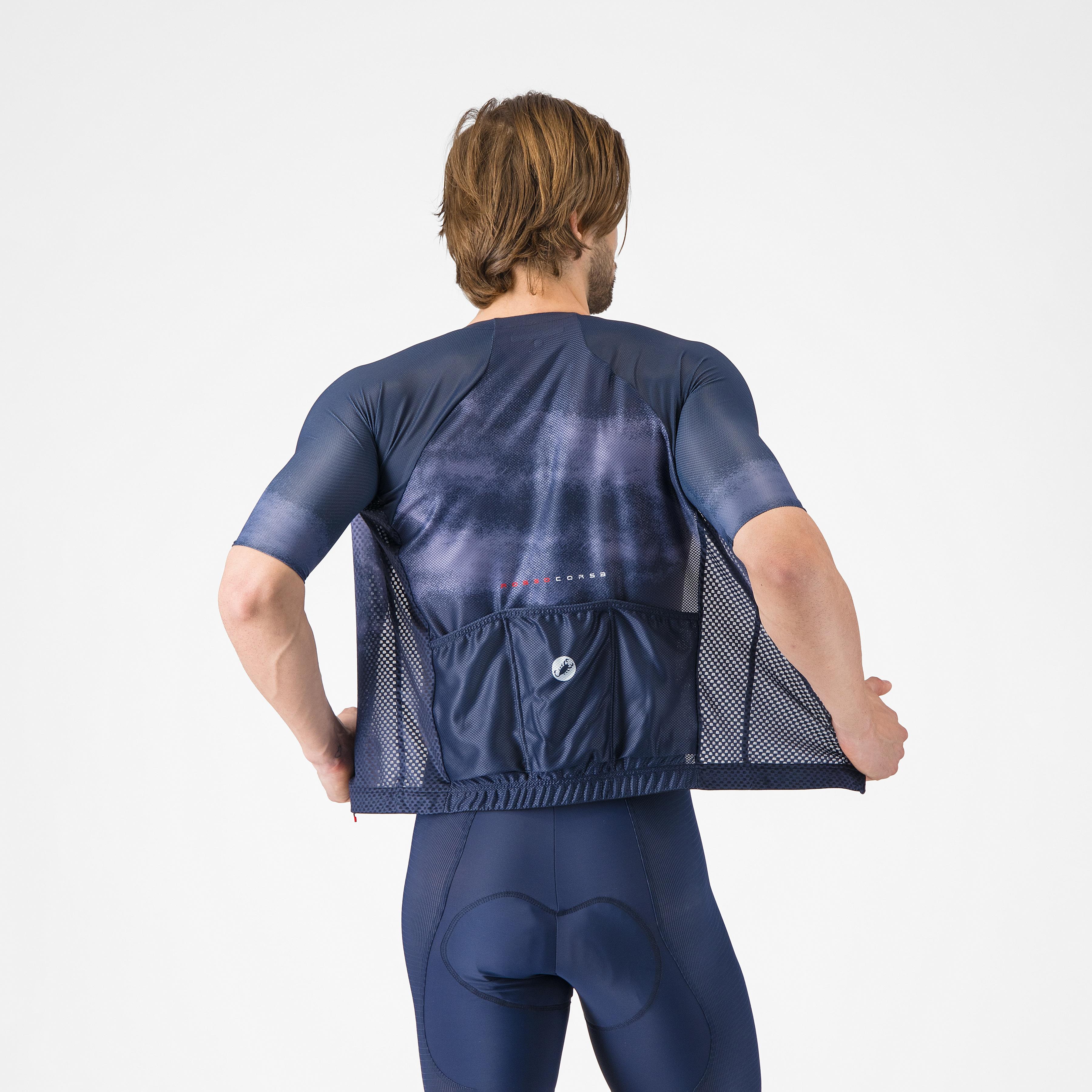 Climber's a/c jersey - belgian blue/winter sky - castelli