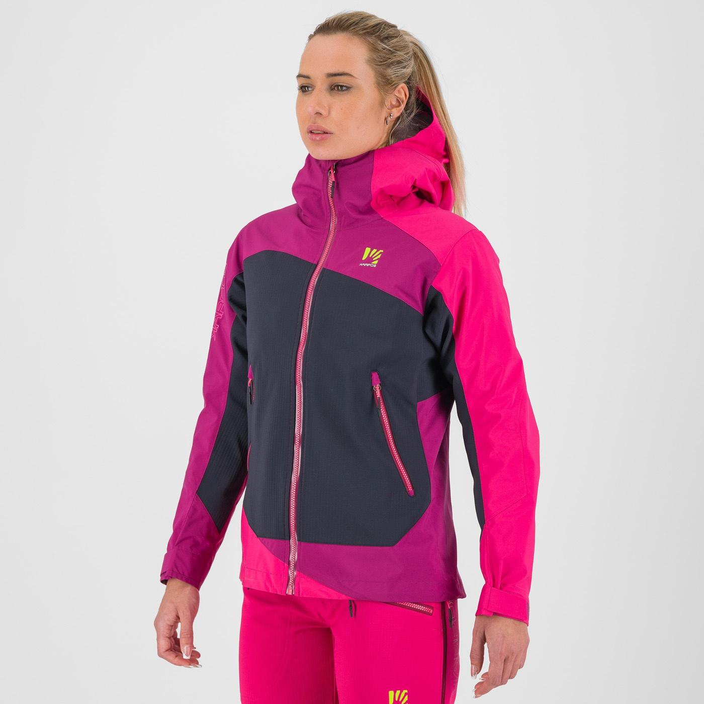 Marmolada w jacket - vulcan/boysenberry/pink - karpos