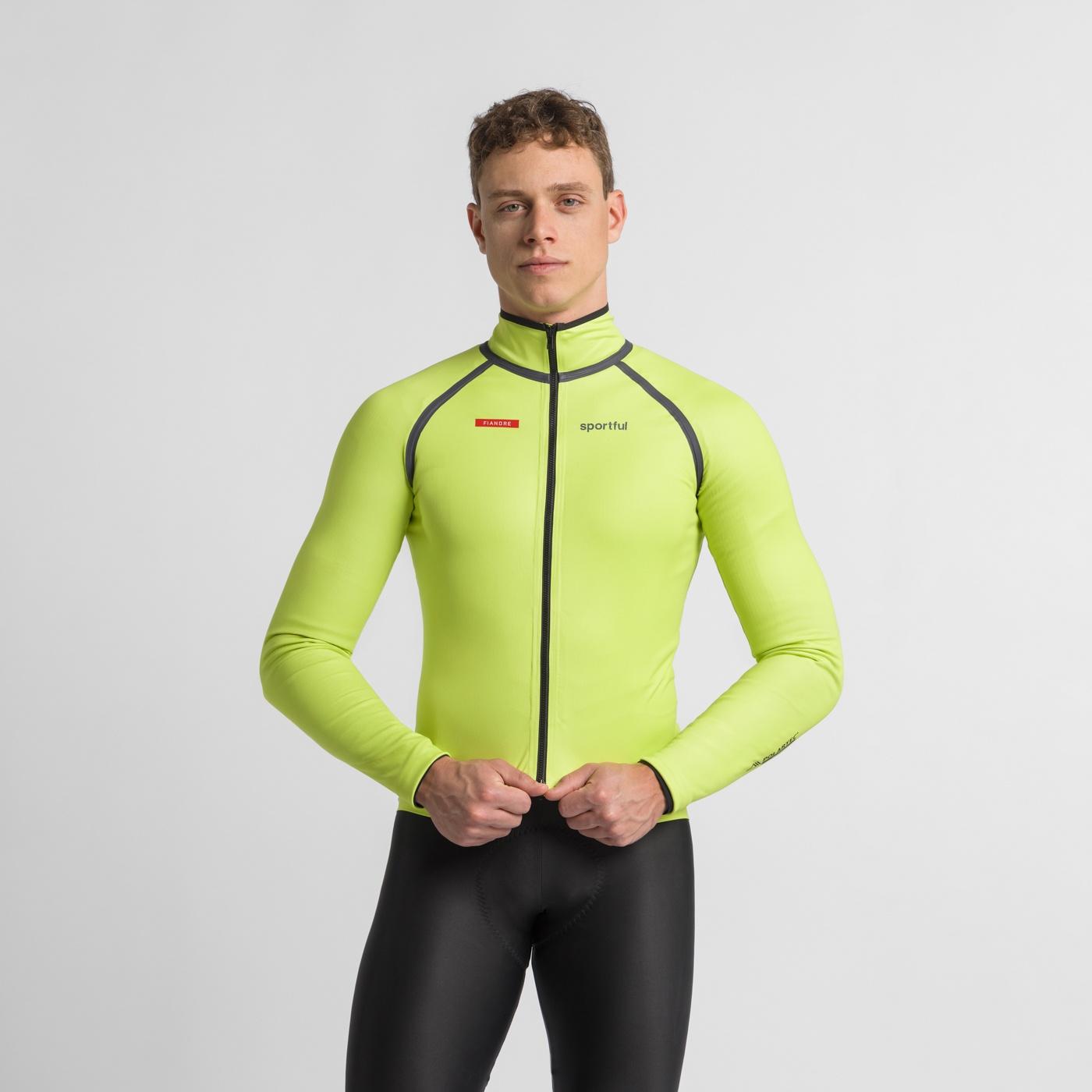 Fiandre hyperjacket - neon whisper - sportful