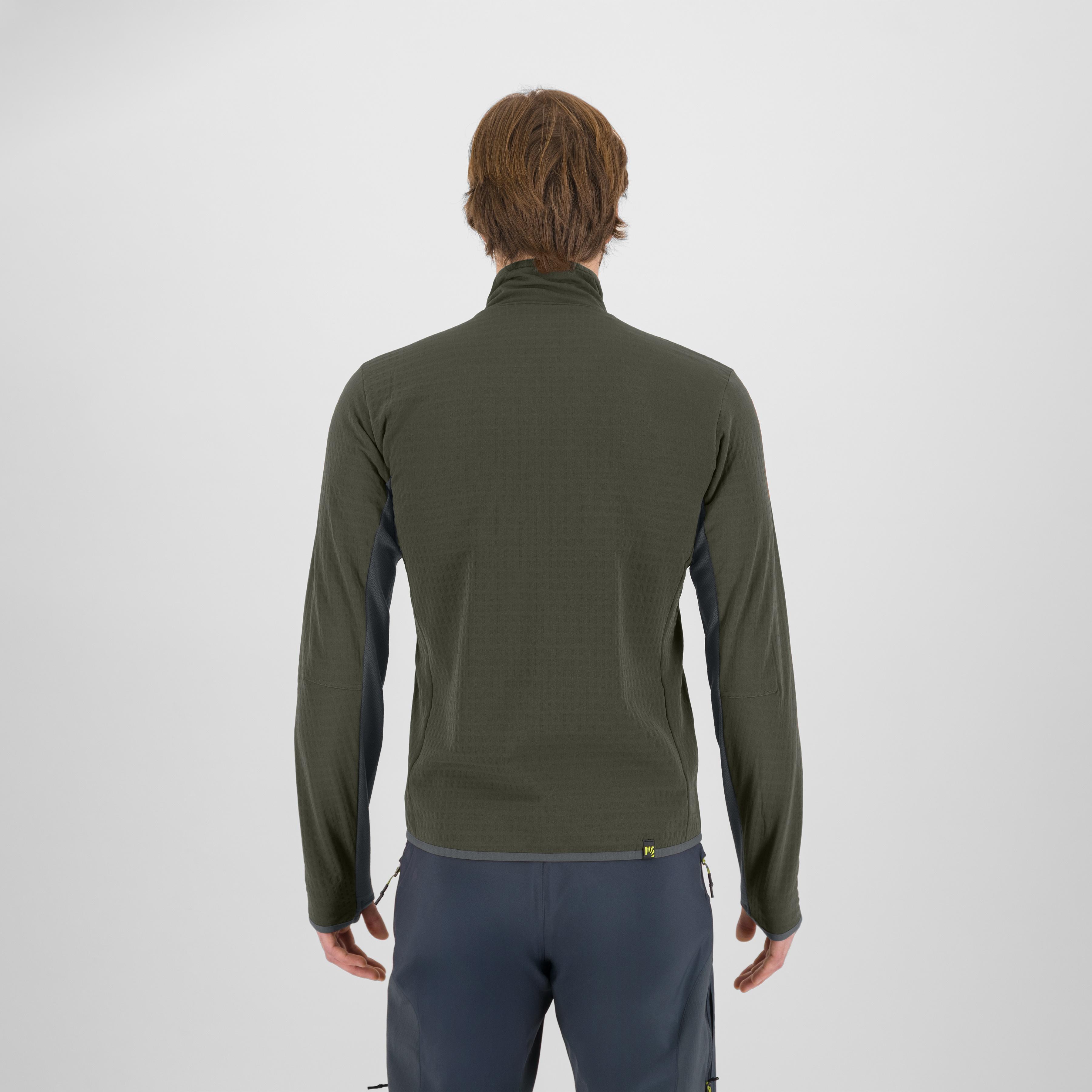 Marmolada fleece - deep depths/woodl.gray - karpos