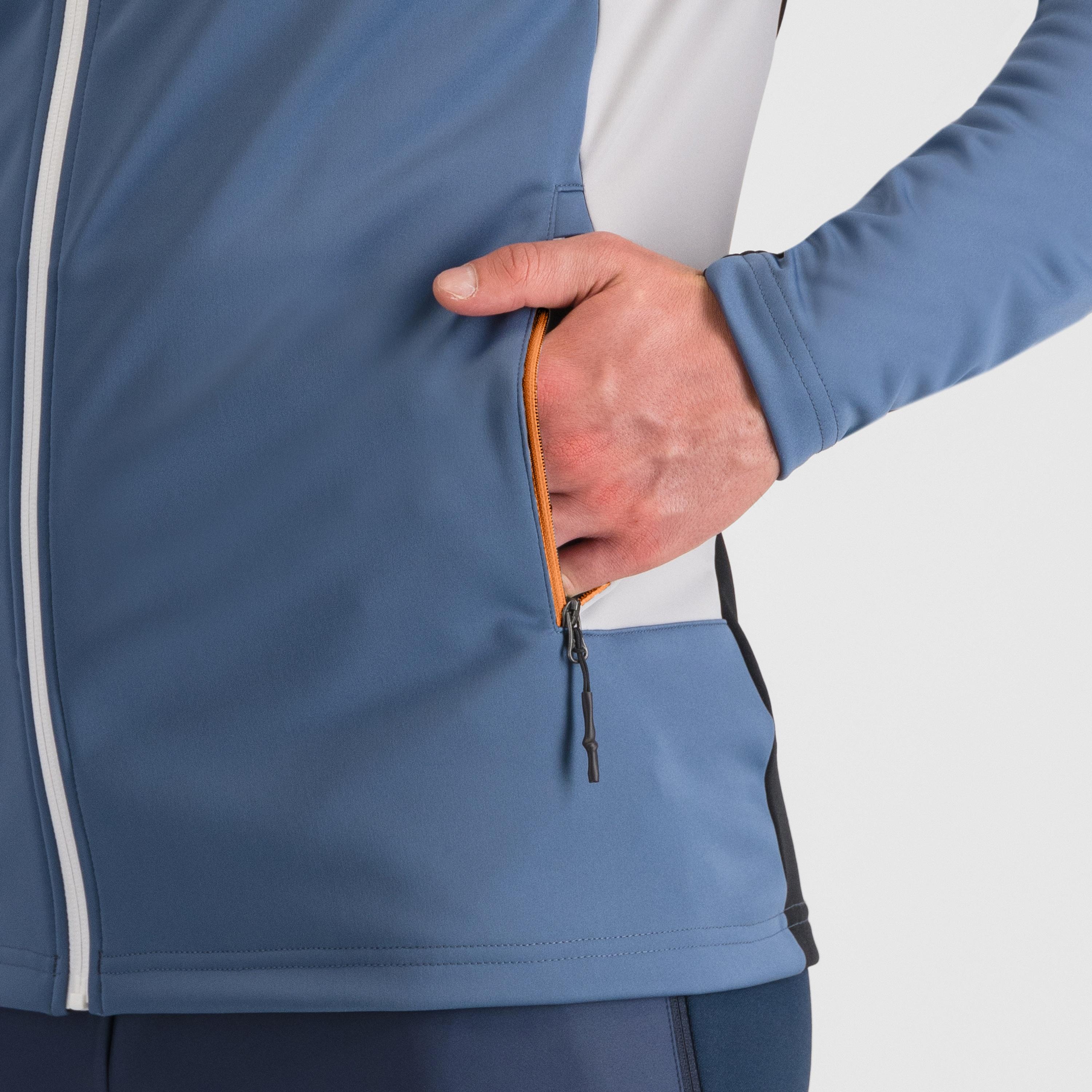 Squadra jacket - natural gray/galaxt blue - sportful