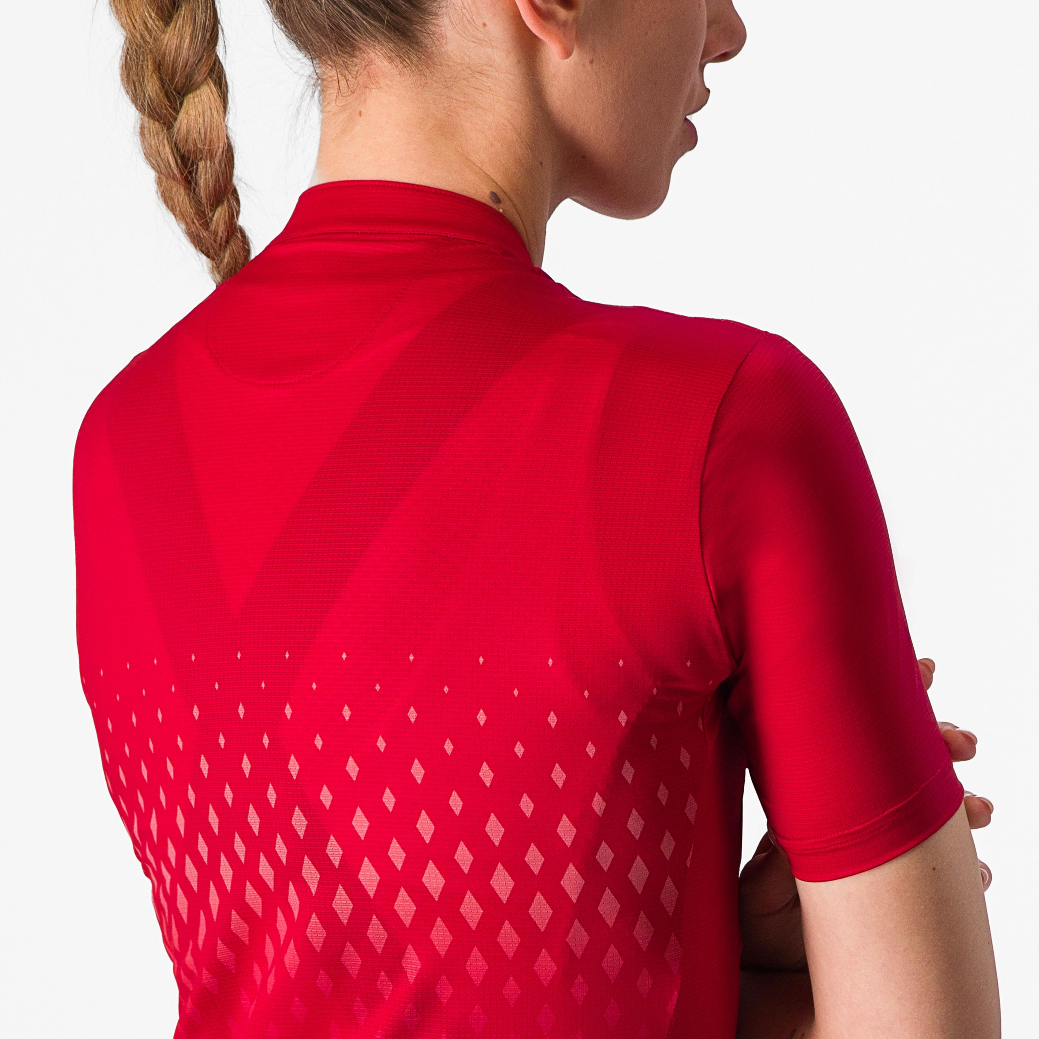 Unlimited sentiero 3 jersey - rich red/mineral red - castelli