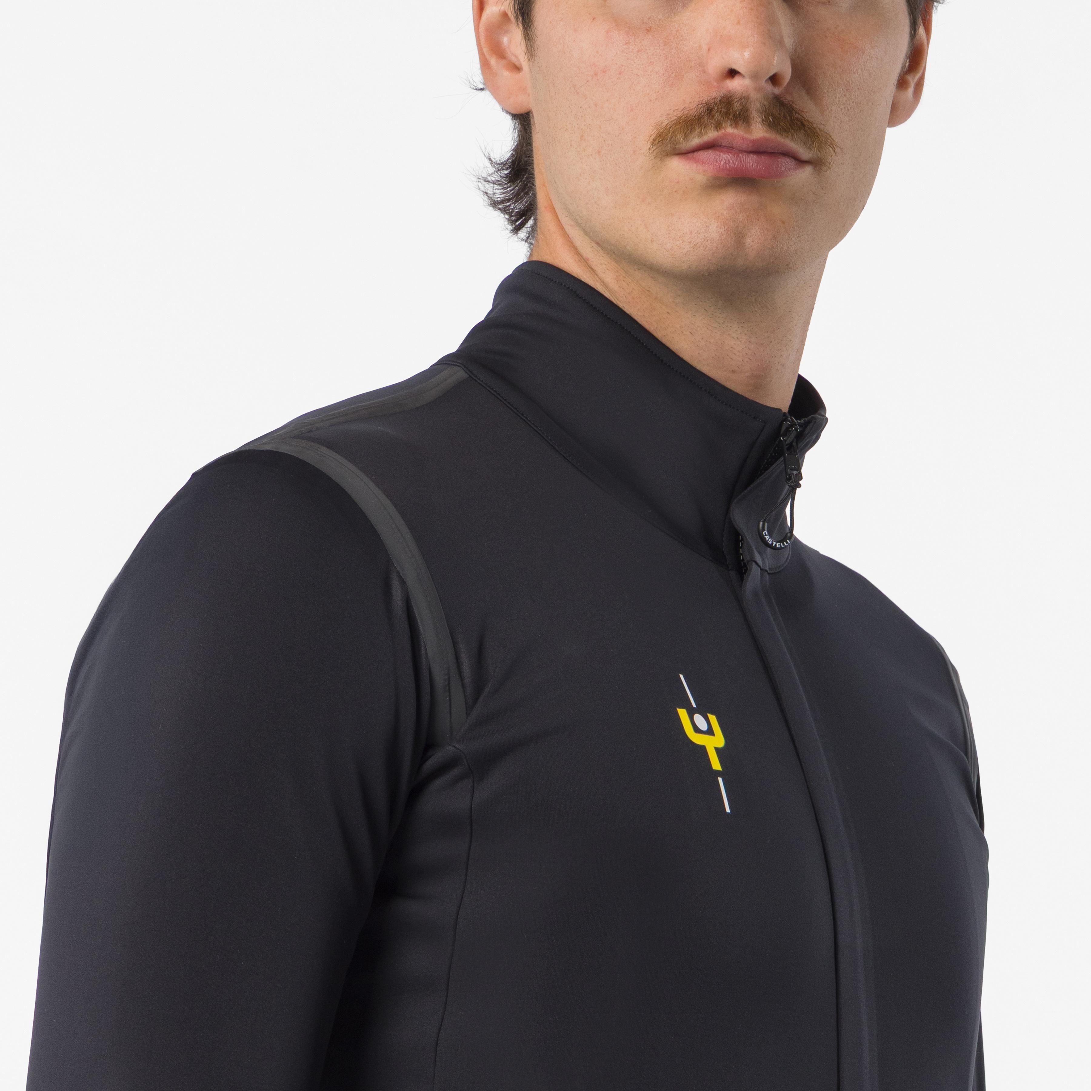 Maillot jaune perfetto jacket - black - castelli