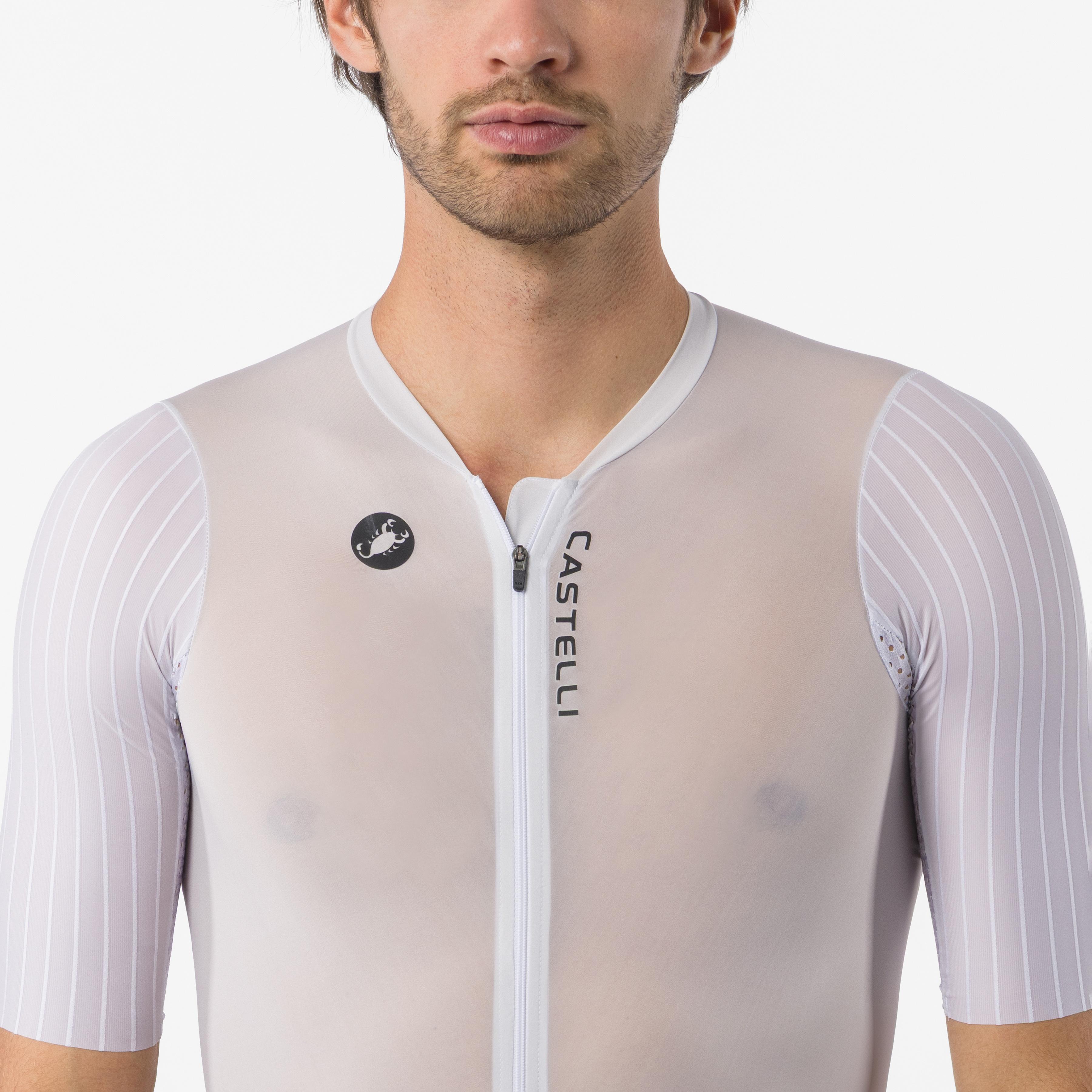 Pr 3 speed suit - ice white/black - castelli