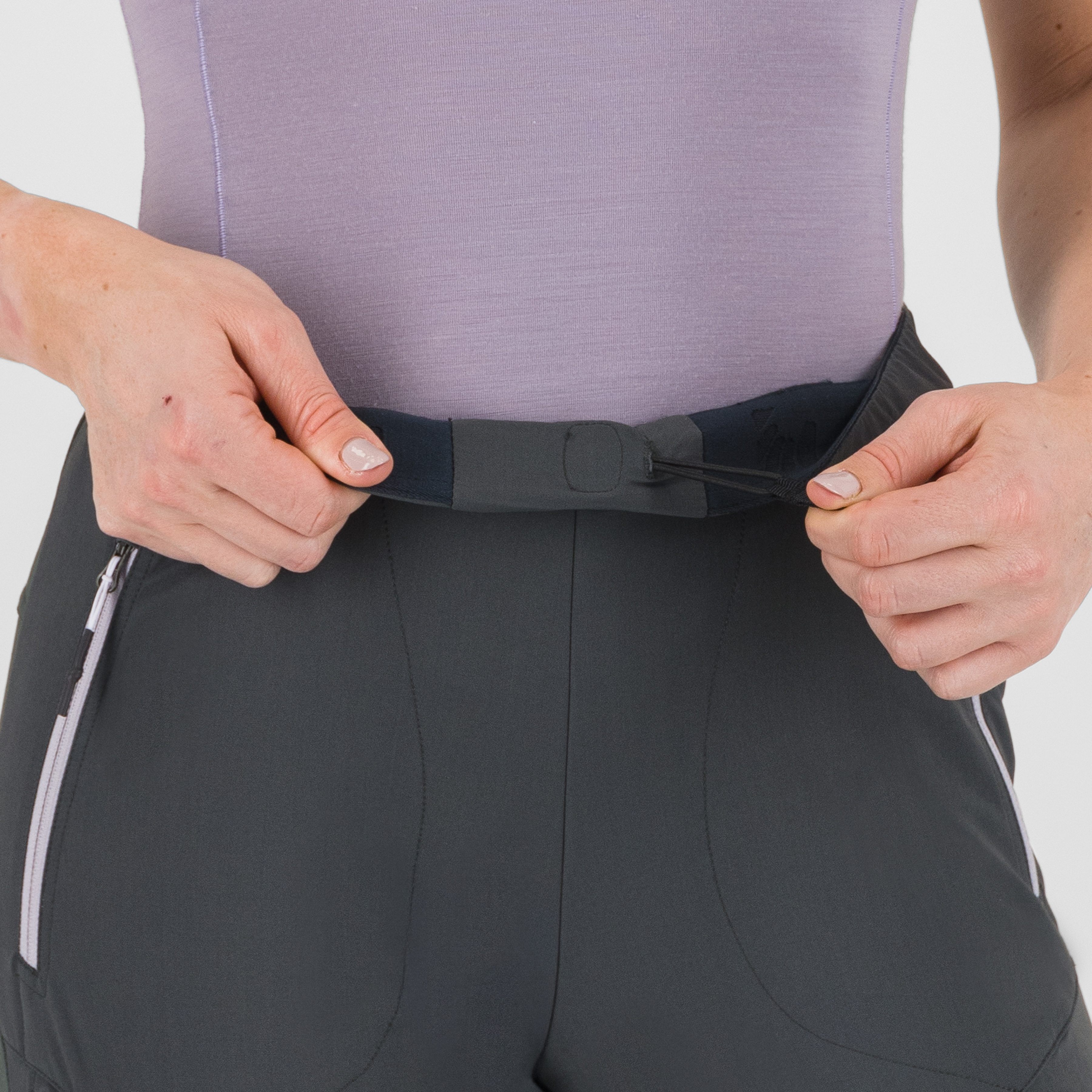 Alagna plus 2.0 w pants - woodl.gray/lavender - karpos