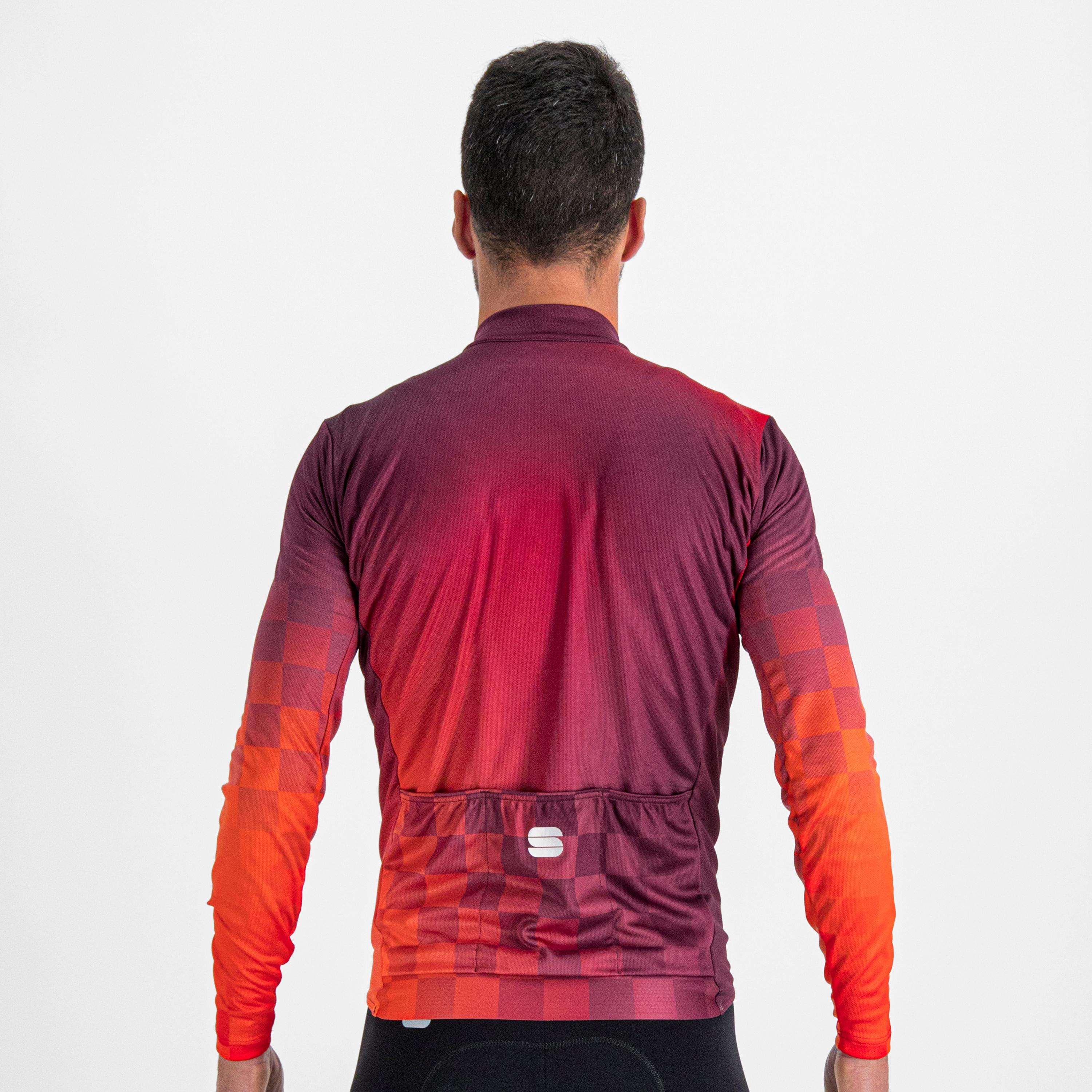 Rocket thermal jersey - red rumba pompelmo - sportful