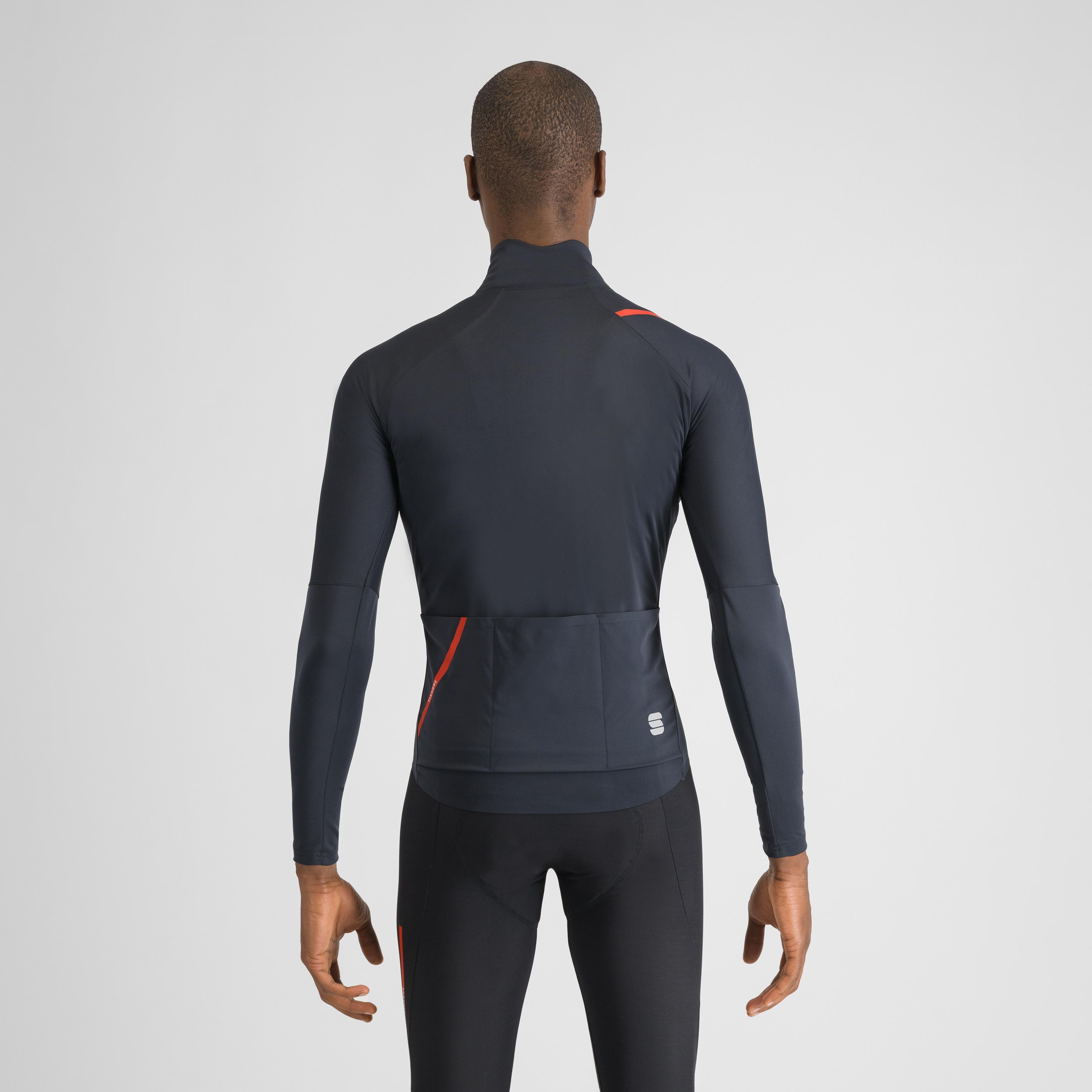 Fiandre pro 2 jacket long sleeves - black - sportful