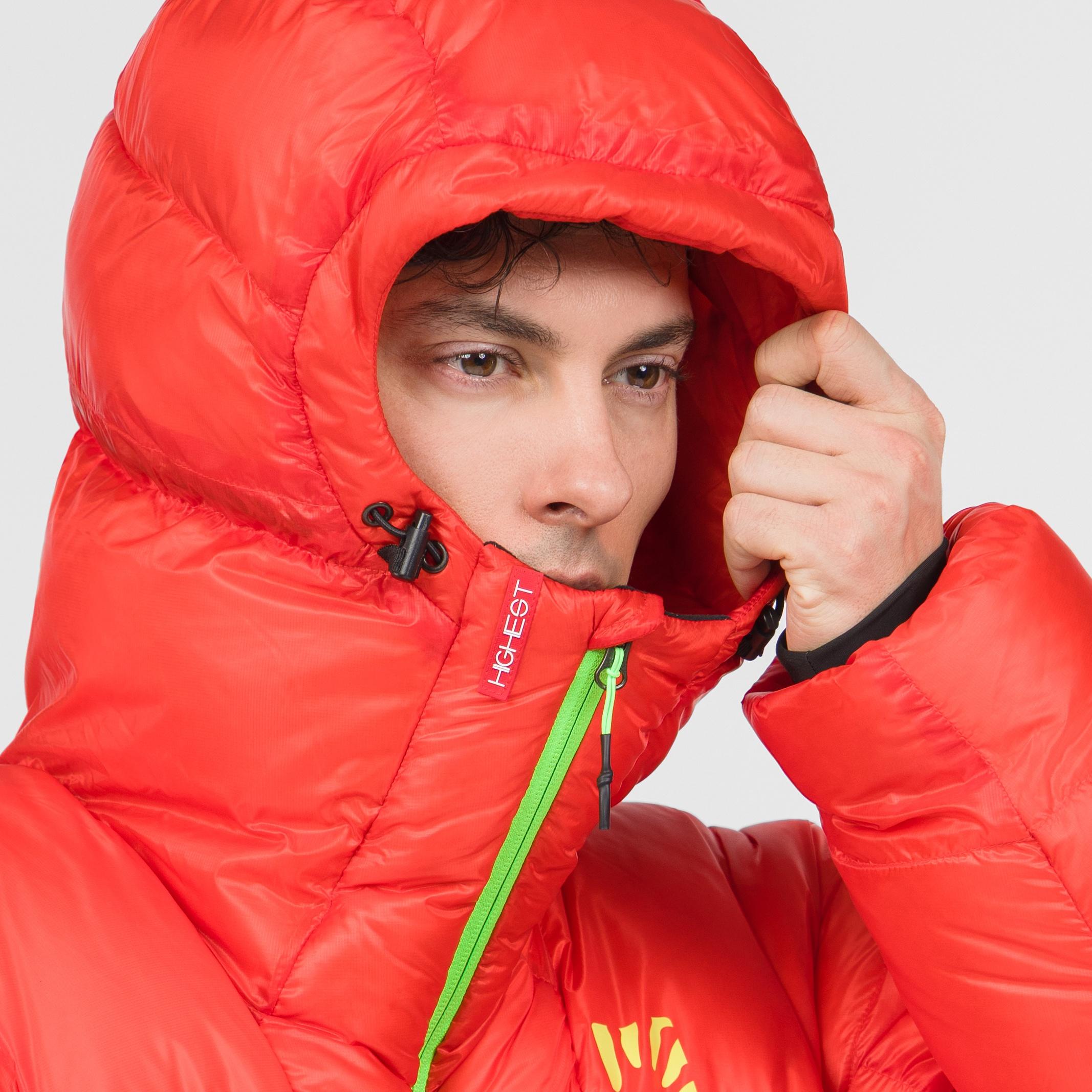 K-performance summit down jacket - flame - karpos