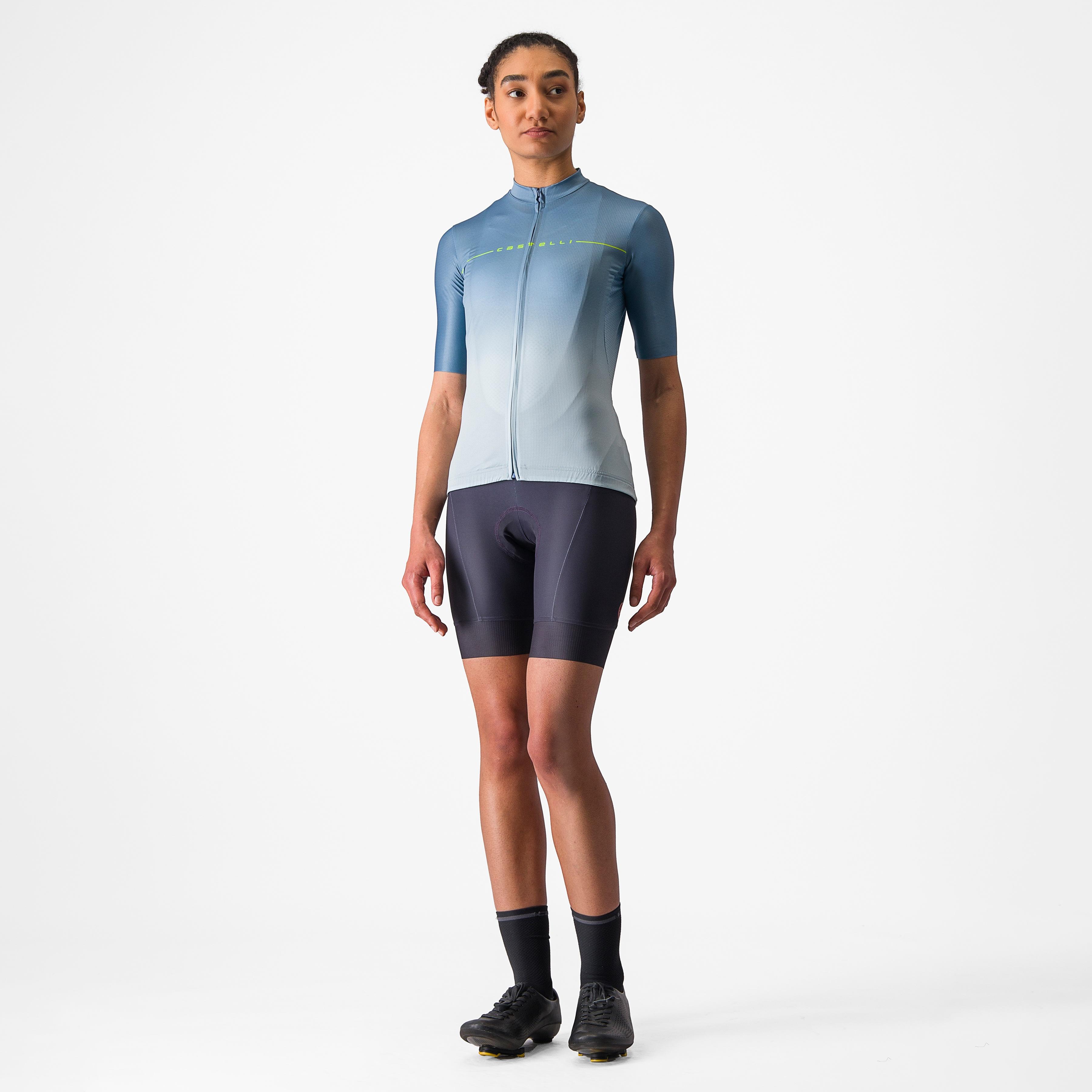Salita jersey - steel blue/winter sky-electric - castelli