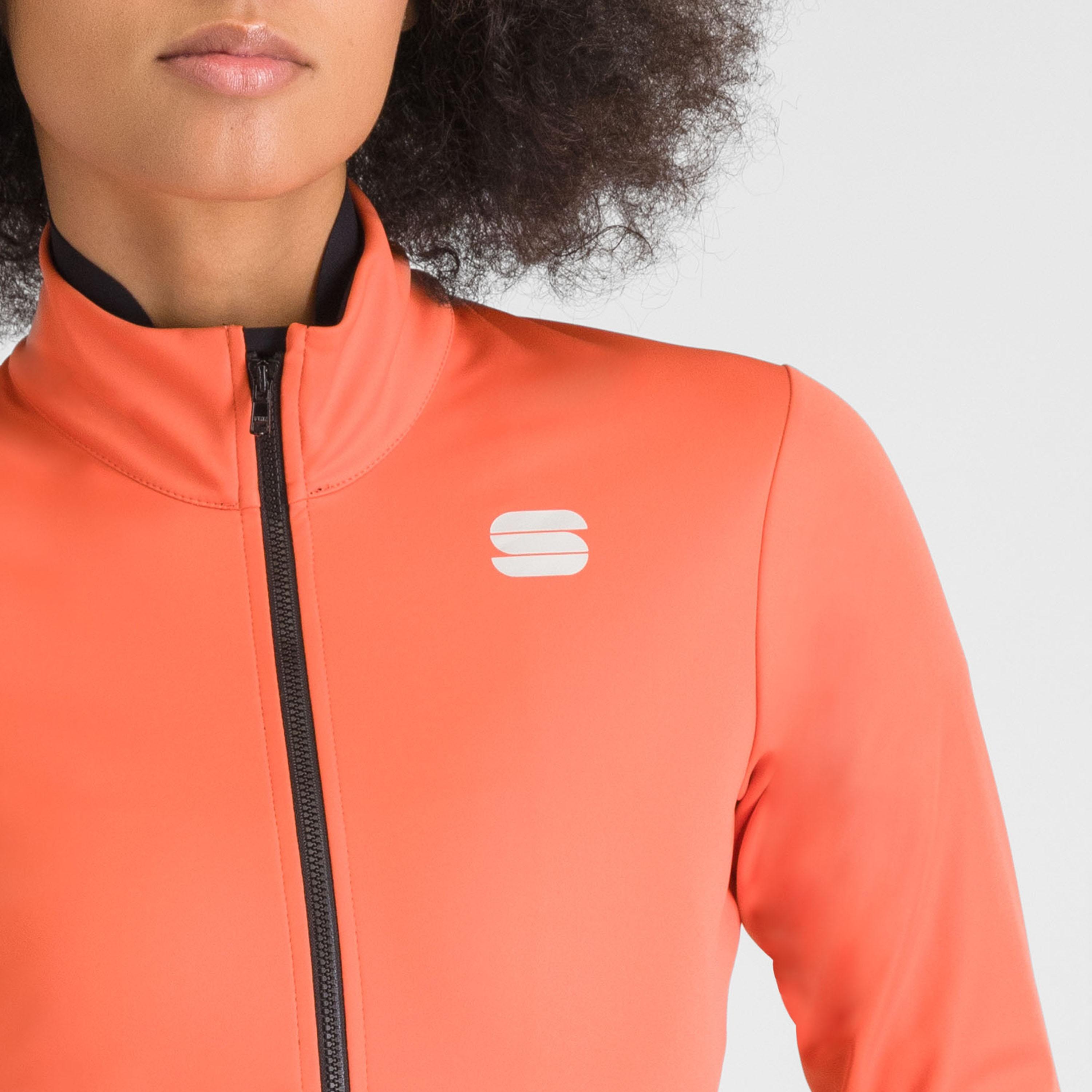 Fiandre  w jacket - pompelmo - sportful