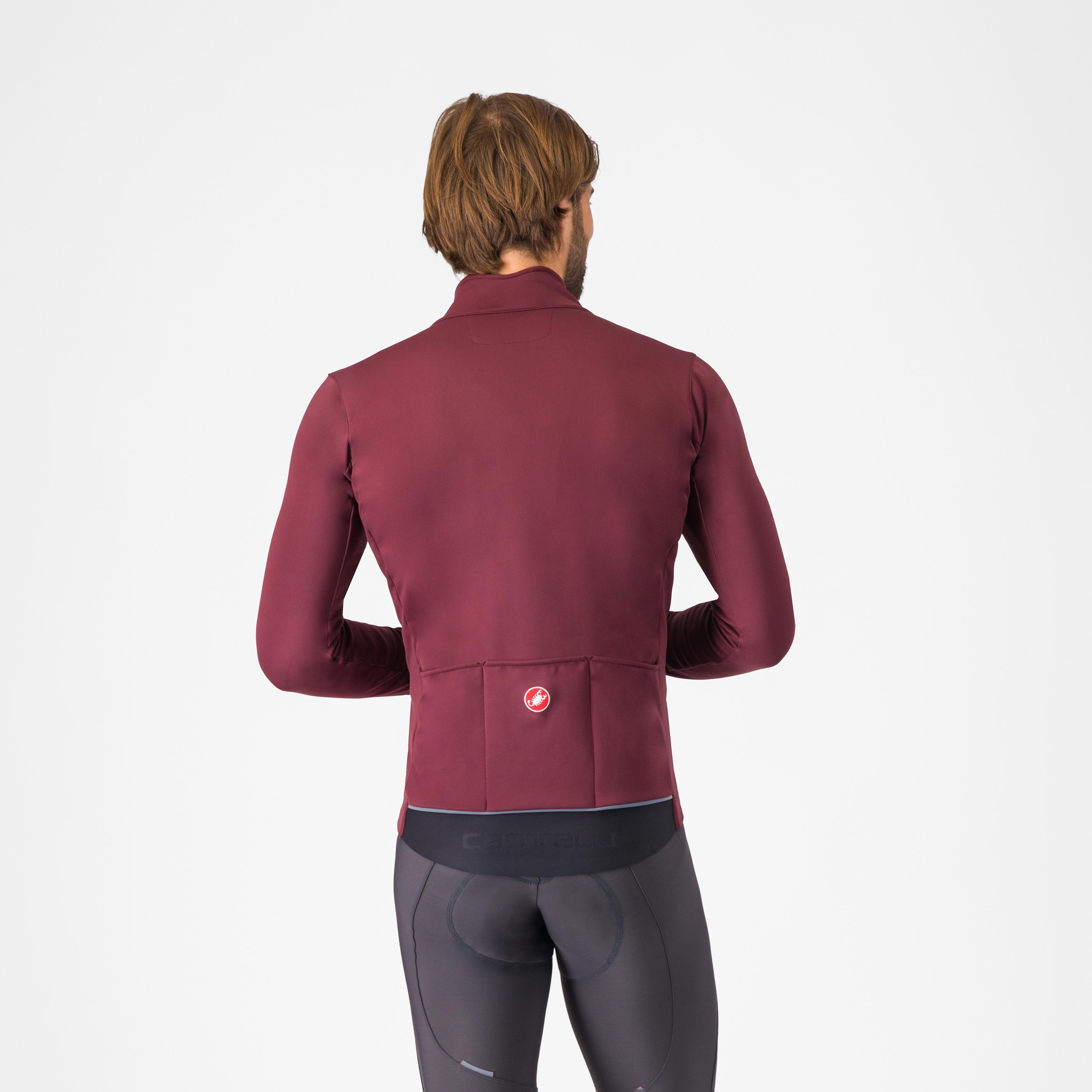 Espresso air jacket - deep bordeaux - castelli