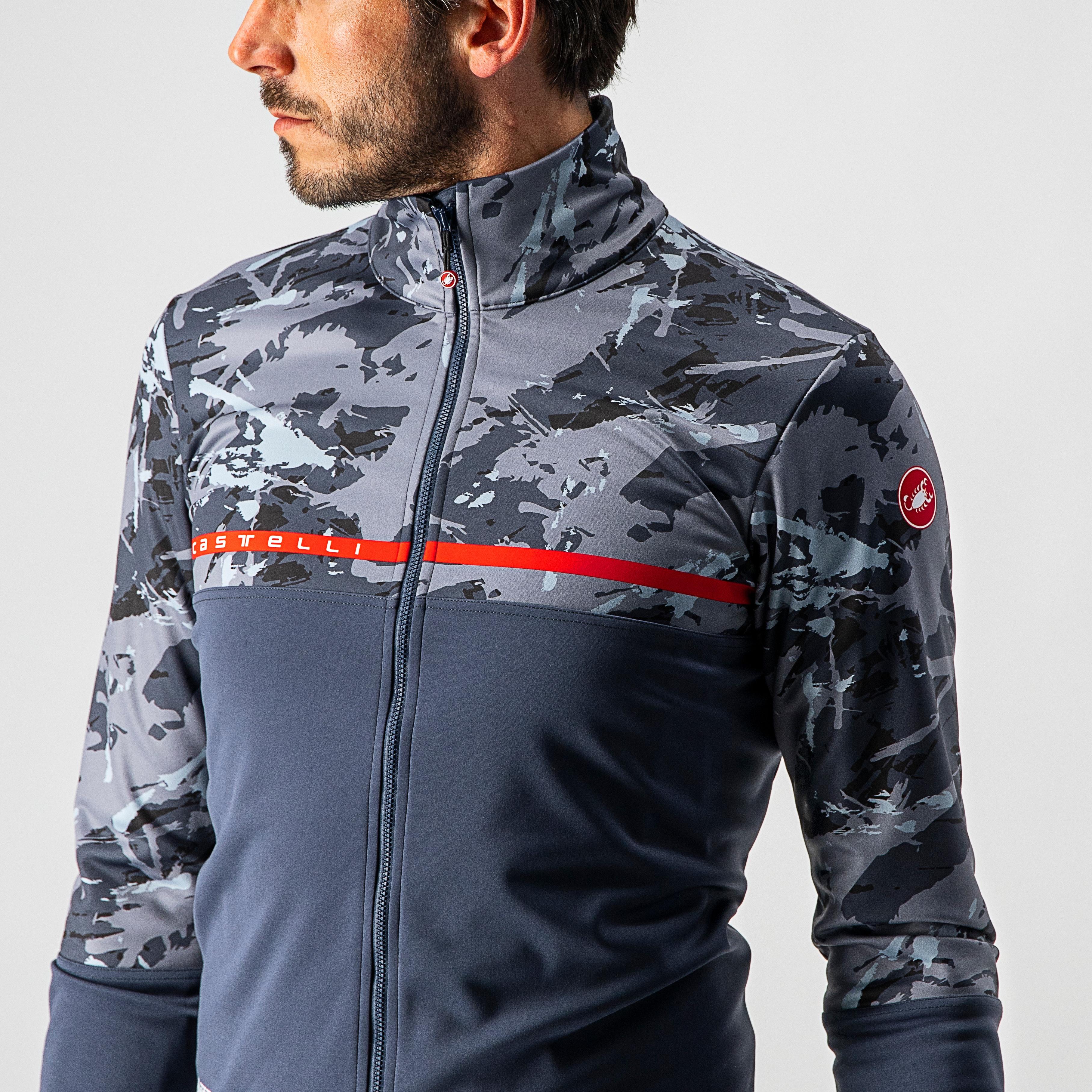 Finestre jacket - dark steel blue/vortex gray - castelli
