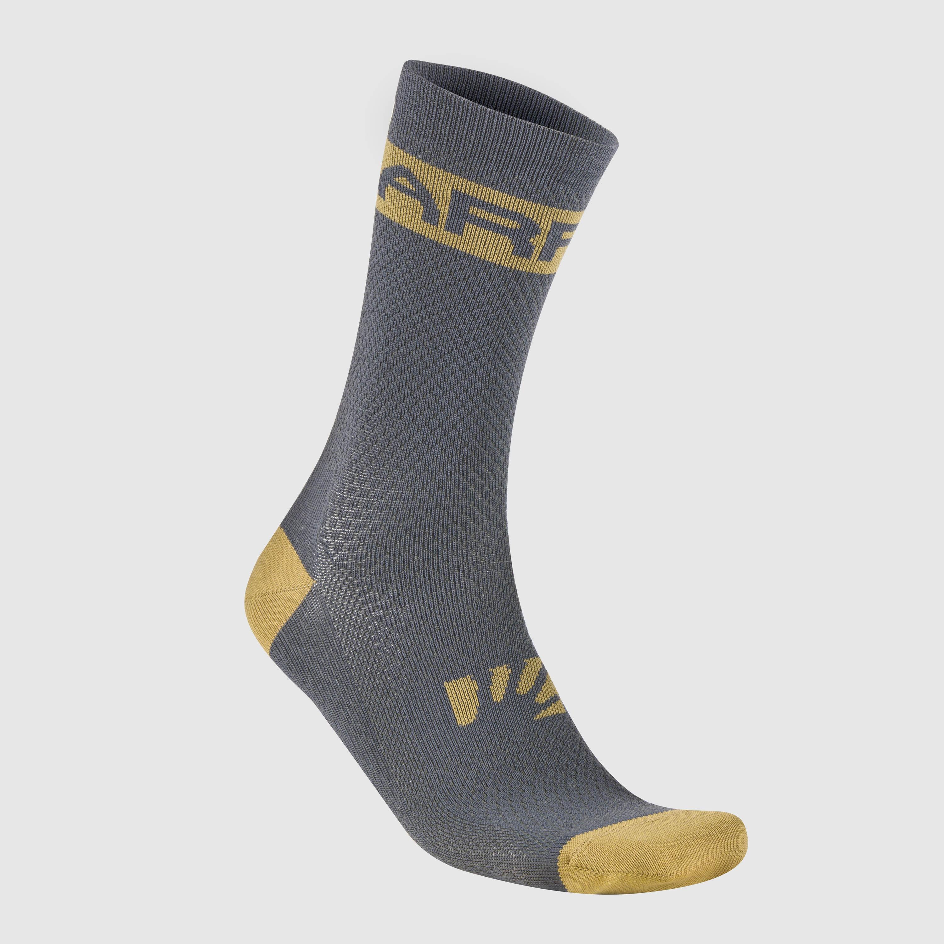 Logo socks - bronze/woodl.gray - karpos