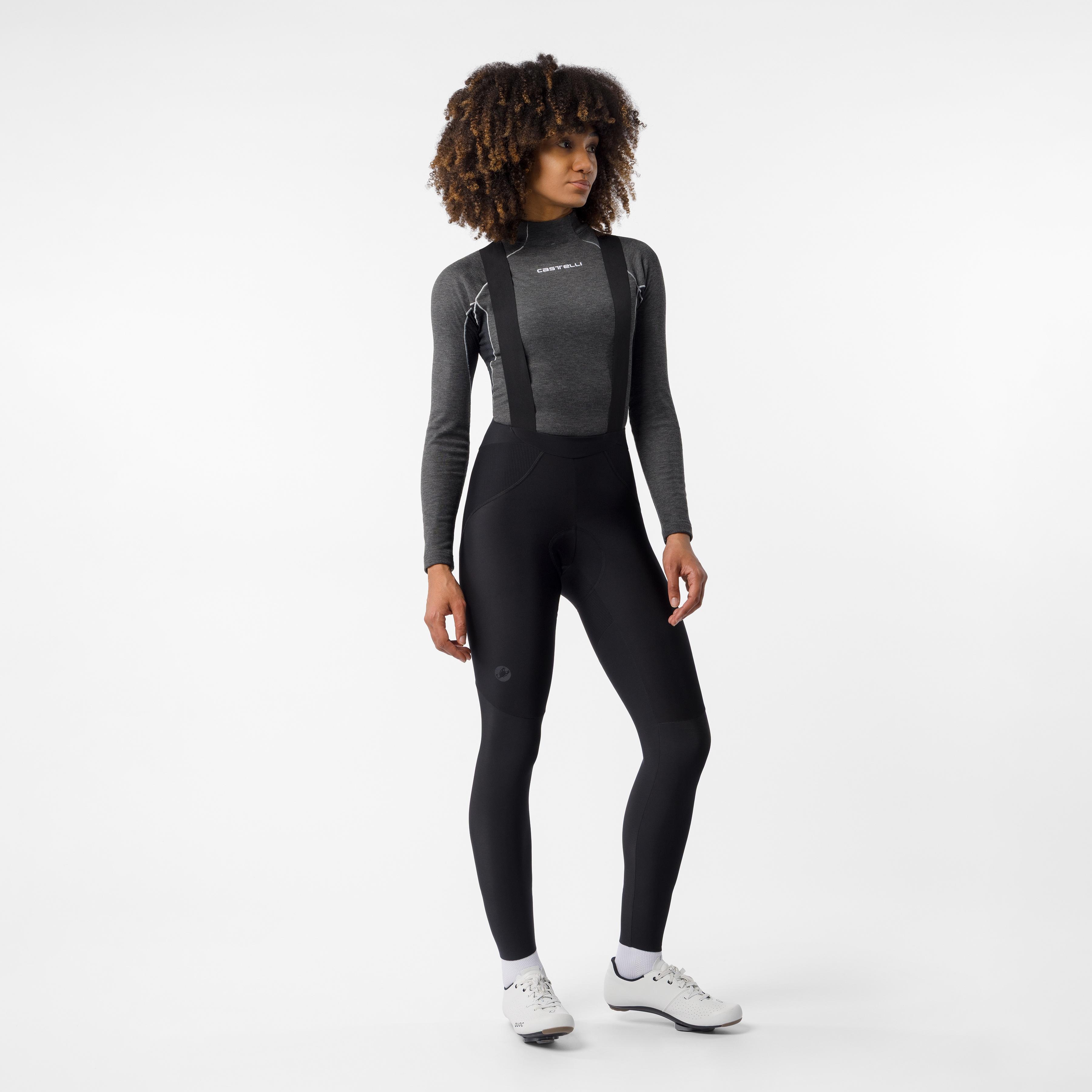 Competizione w dt bibtight - black - castelli