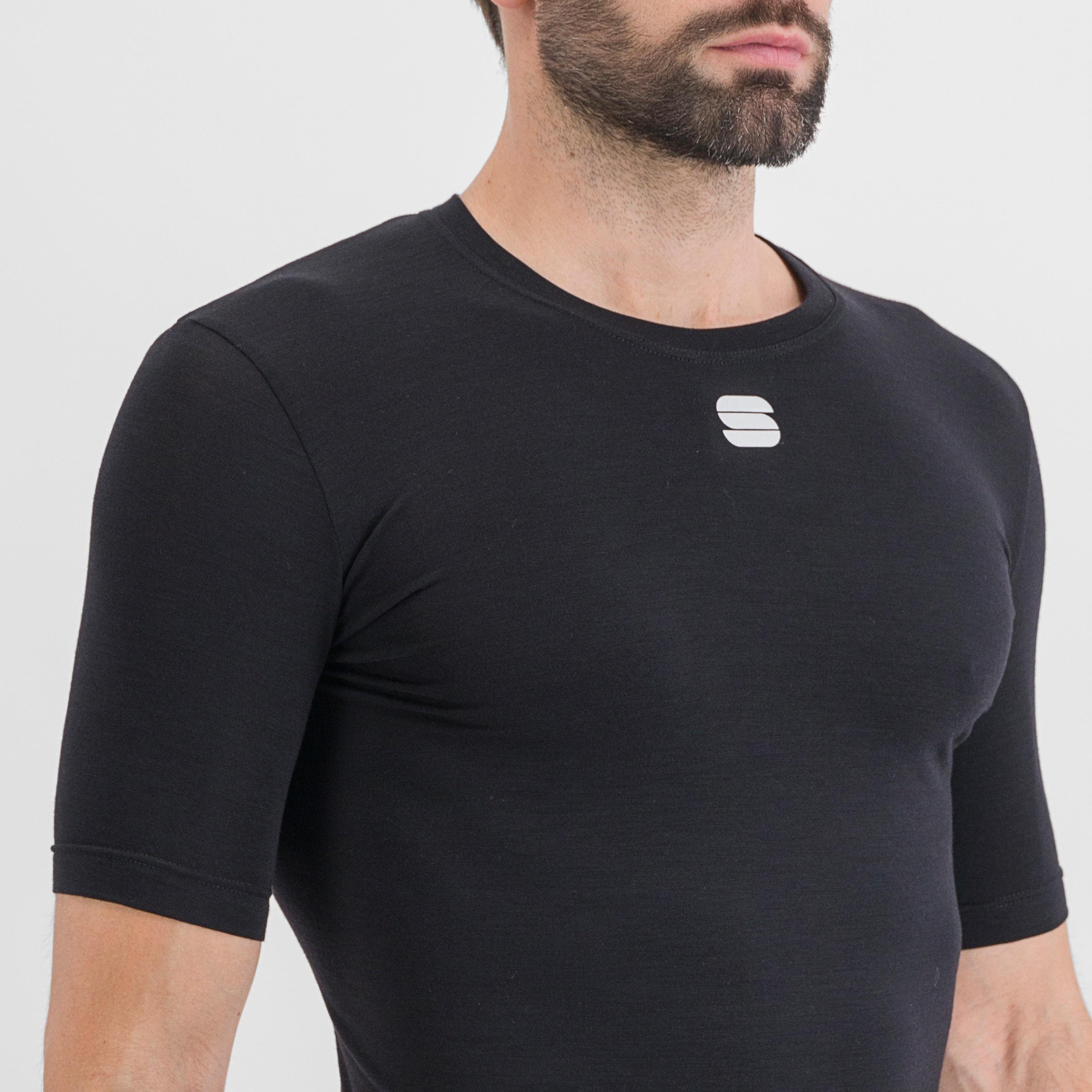 Merino layer tee short sleeve - black - sportful