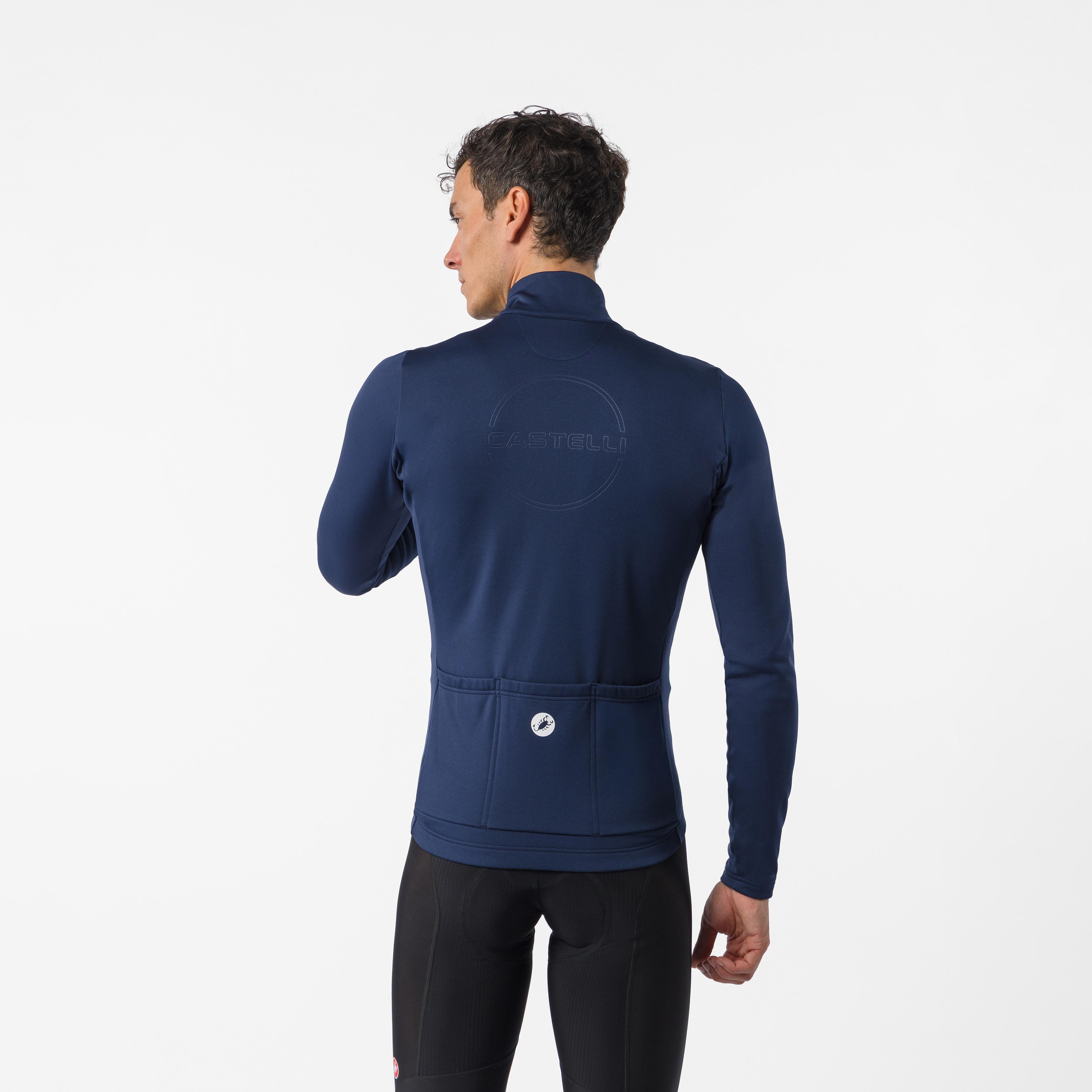 Competizione thermal ls jersey - belgian blue - castelli