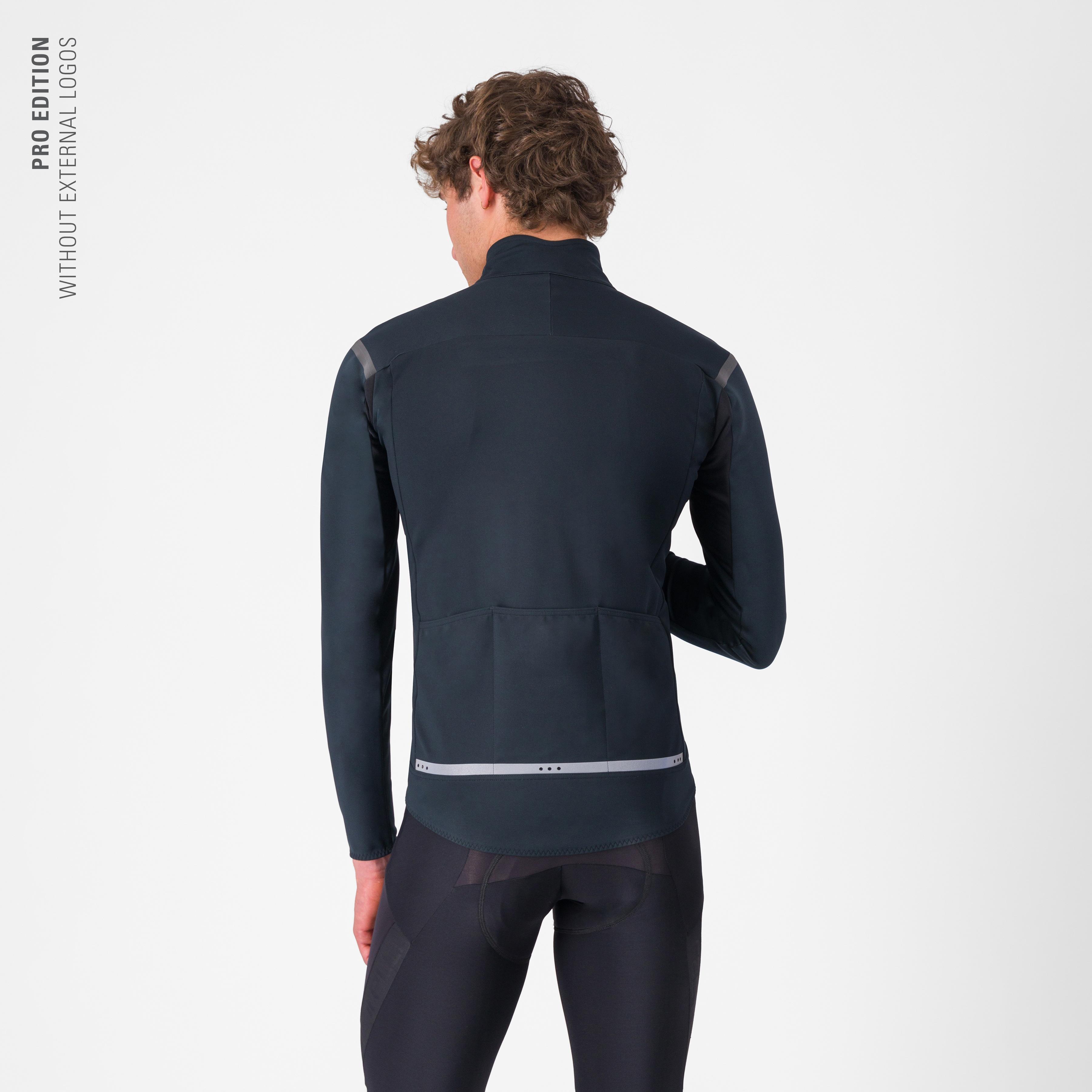 Perfetto ros 2 jacket pro - light black/black reflex - castelli