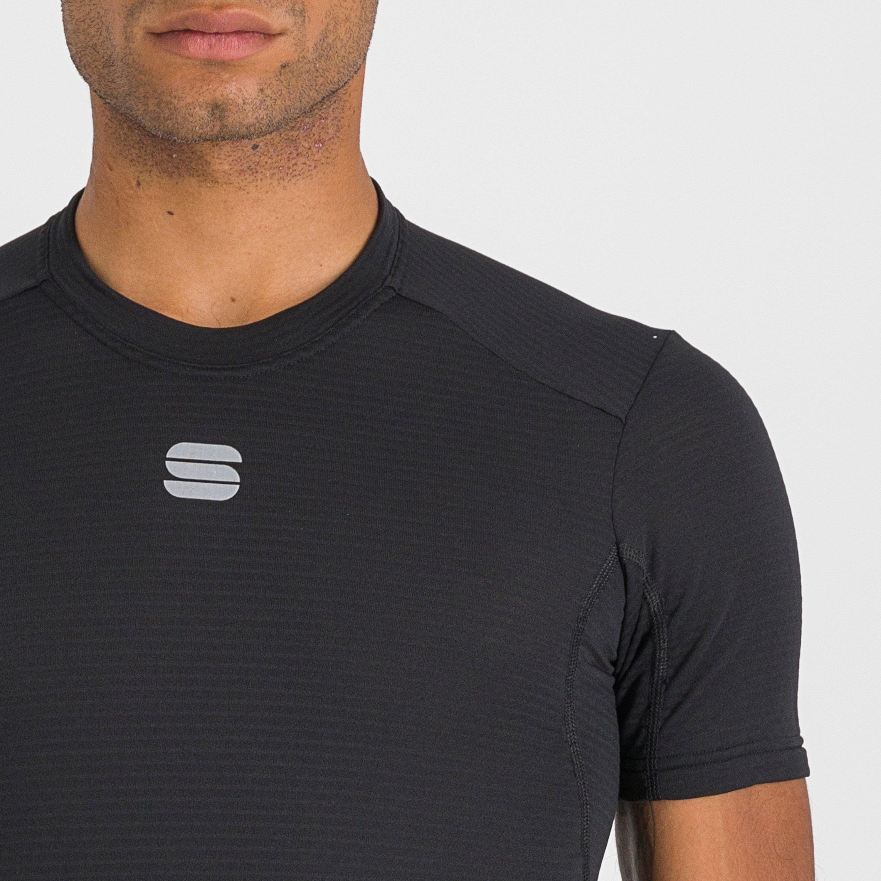 Thermodynamic mid tee - black - sportful
