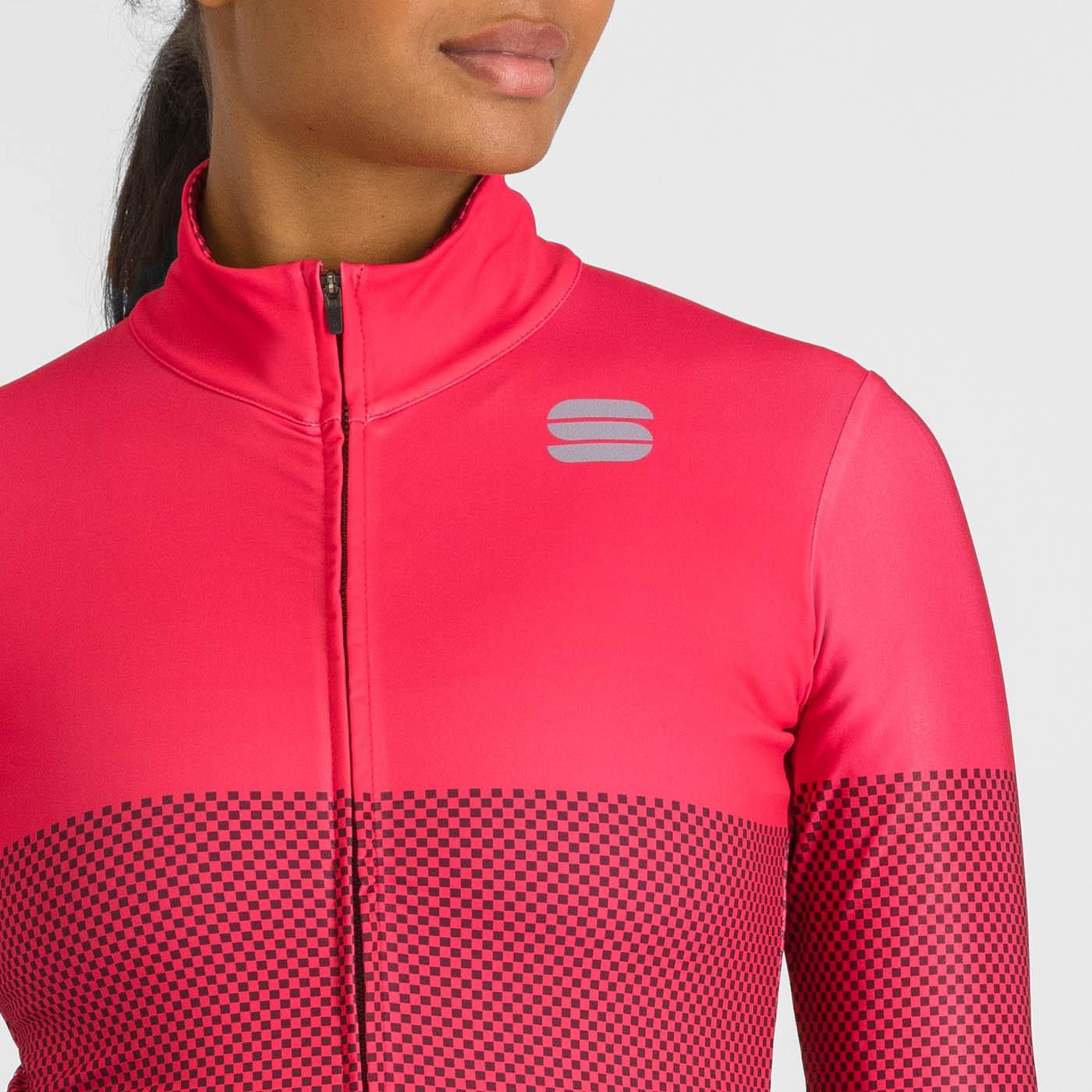 Squadra w jersey - raspberry wine red - sportful