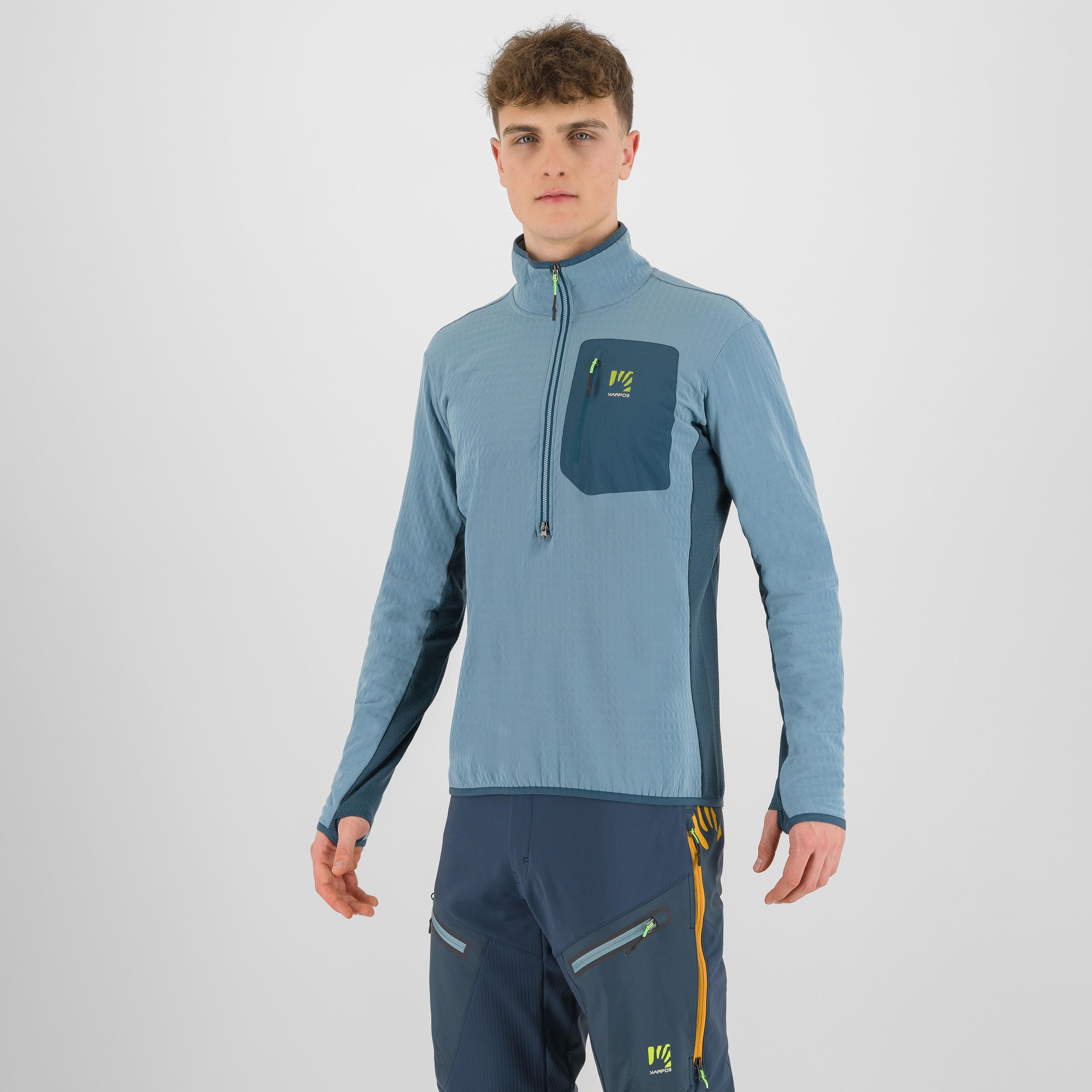Marmolada fleece anorak - smoke stargazer - karpos