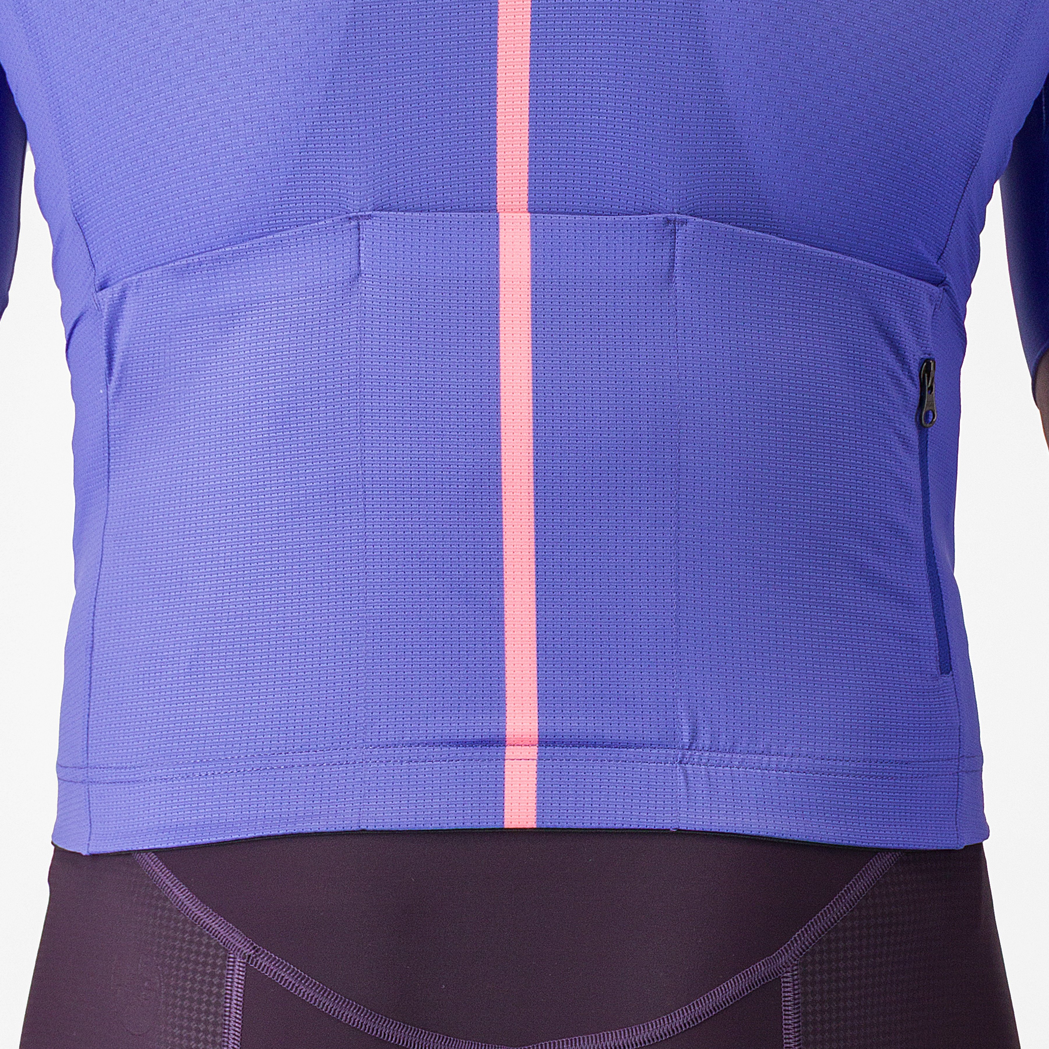 Drittone logo jersey - ultraviolet/rosa giro - castelli