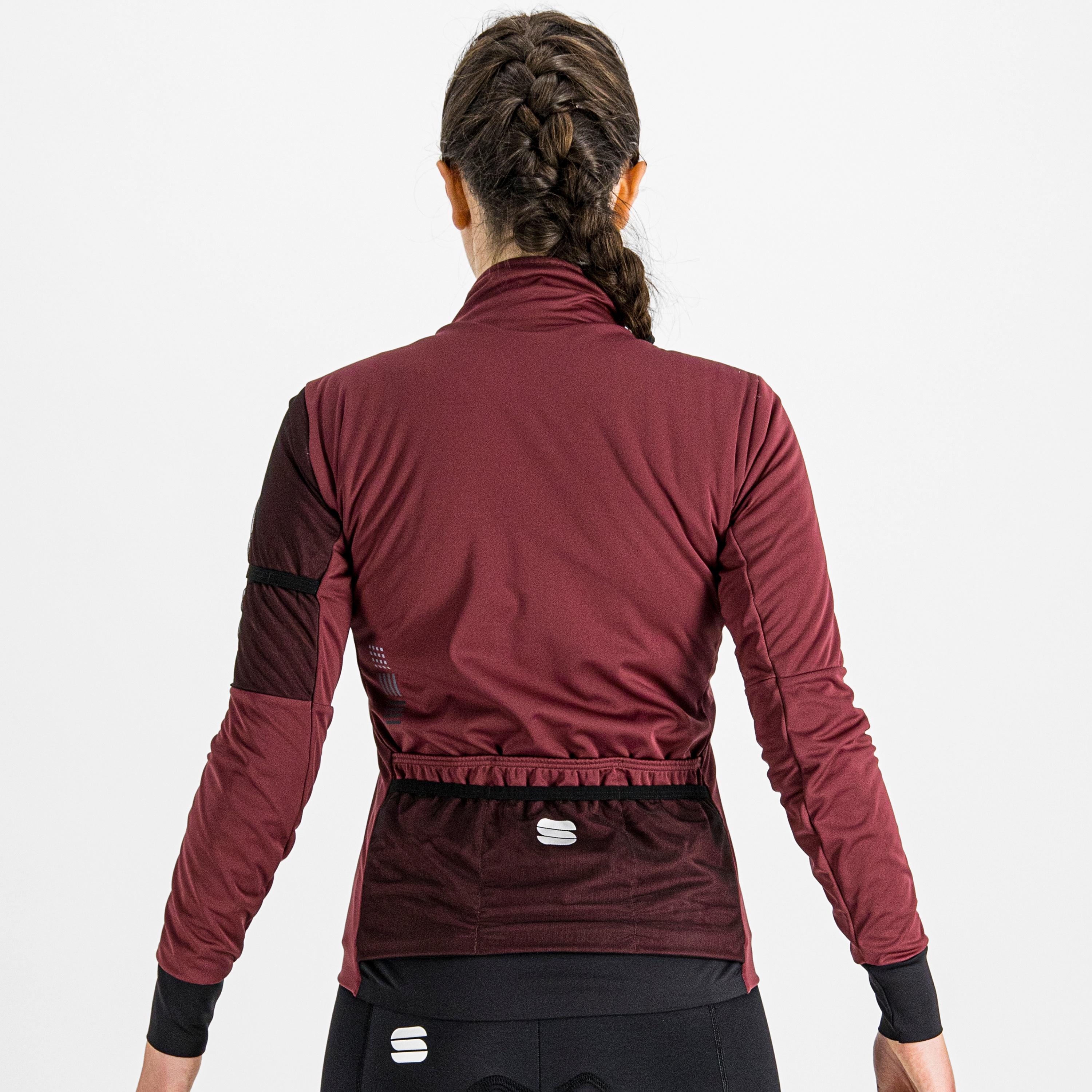 Supergiara w jacket - red wine - sportful