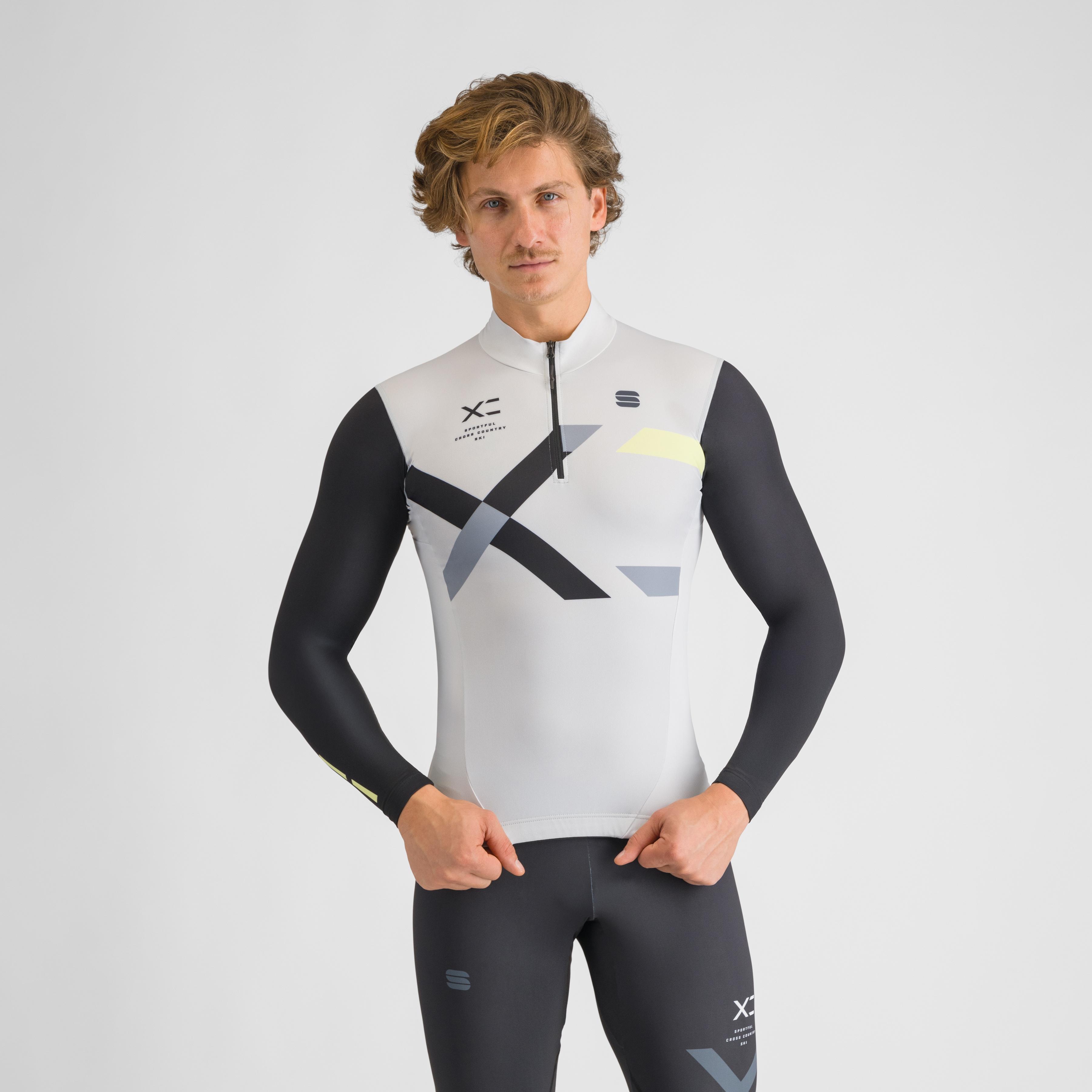 Squadra jersey - lunar gray/black - sportful