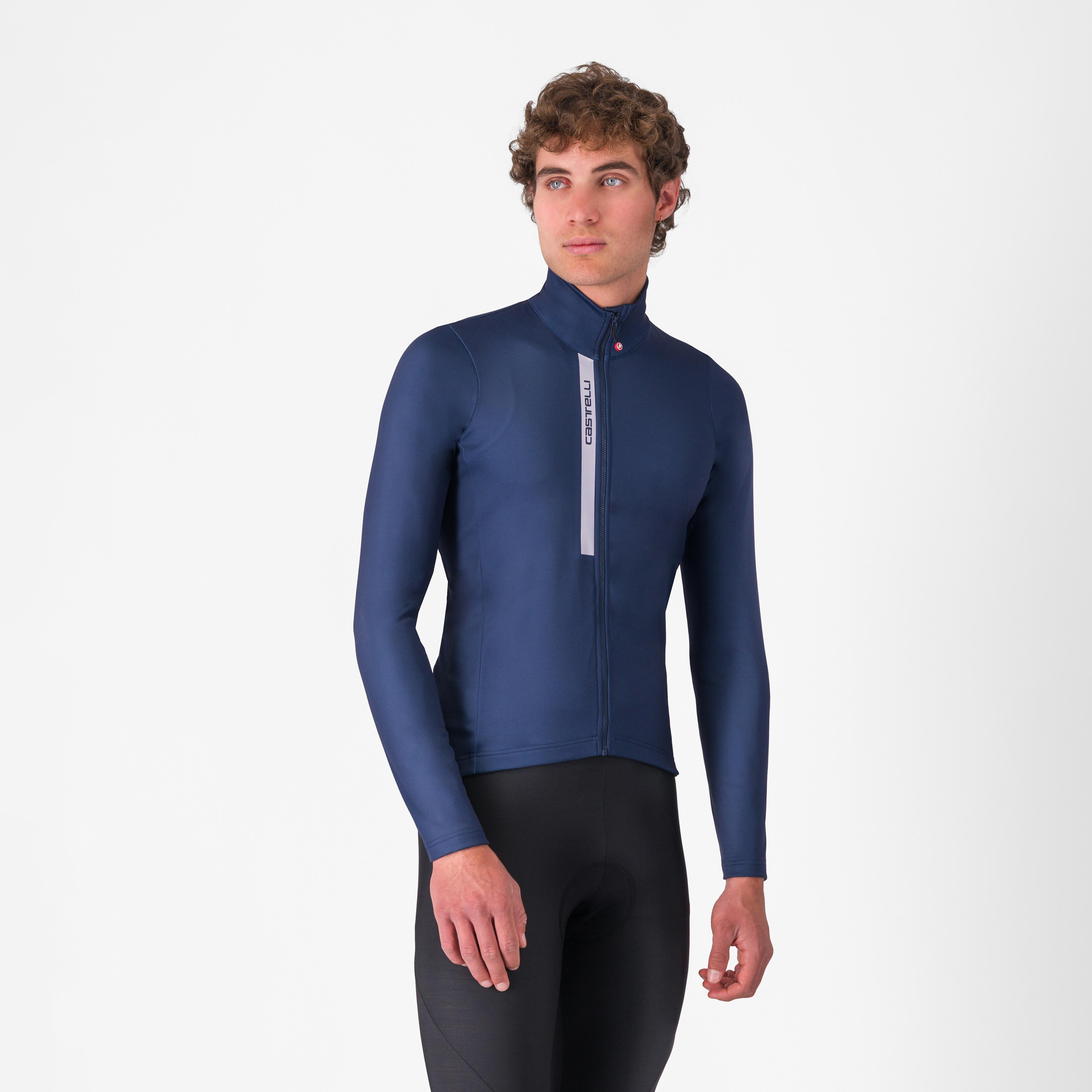 Entrata thermal jersey - belgian blue/silver gray - castelli