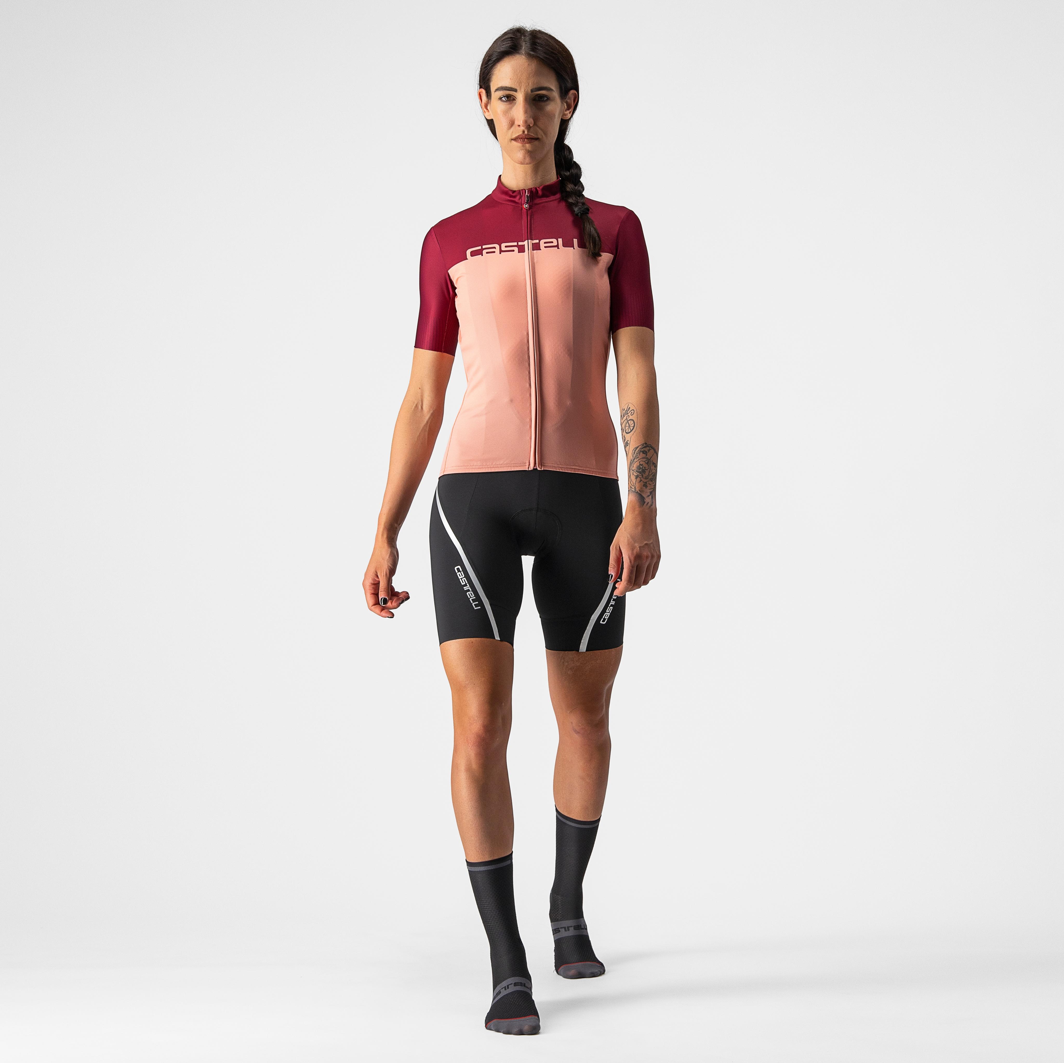 Velocissima jersey - blush/bordeaux - castelli