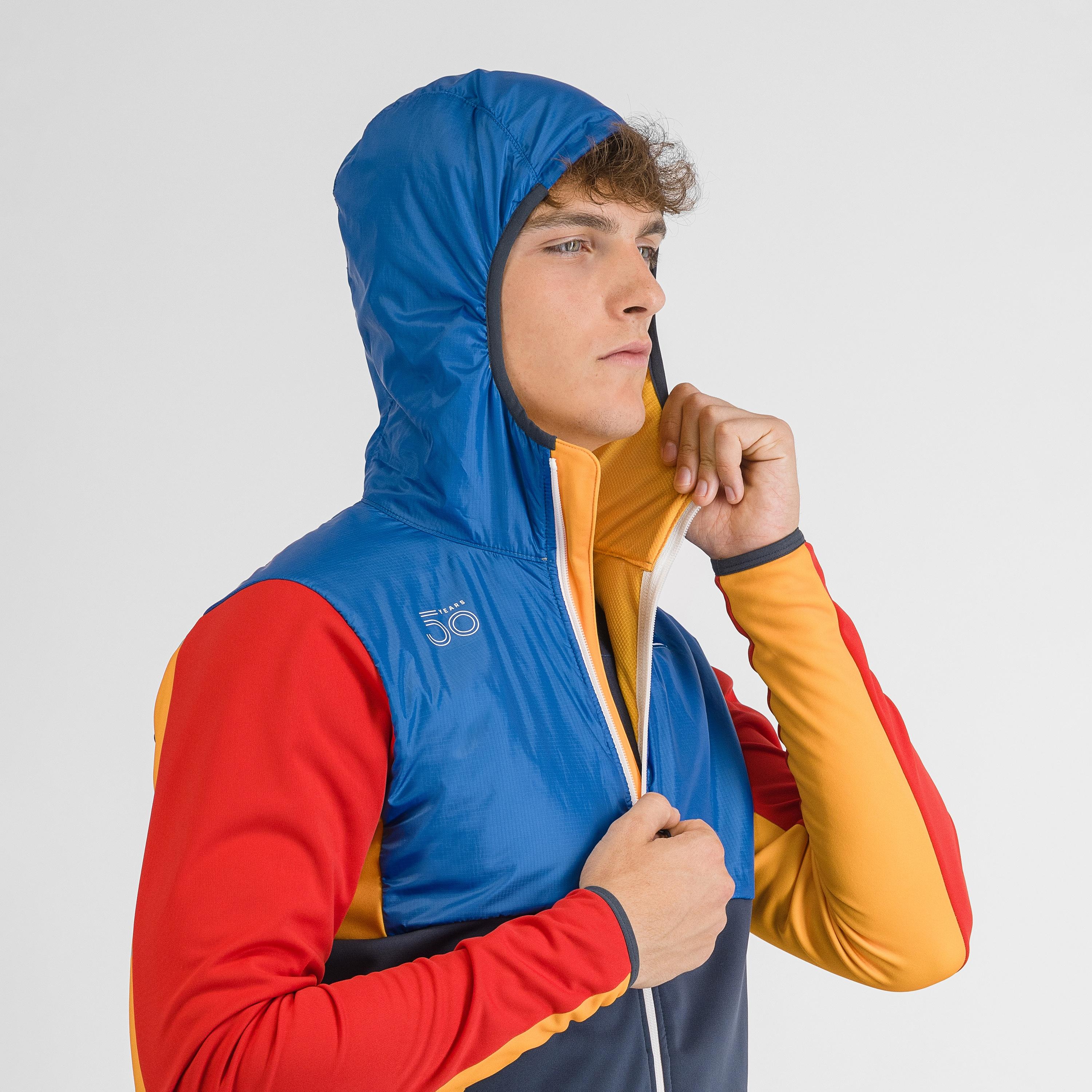 Anima rythmo jacket - blue denim/galaxy blue - sportful