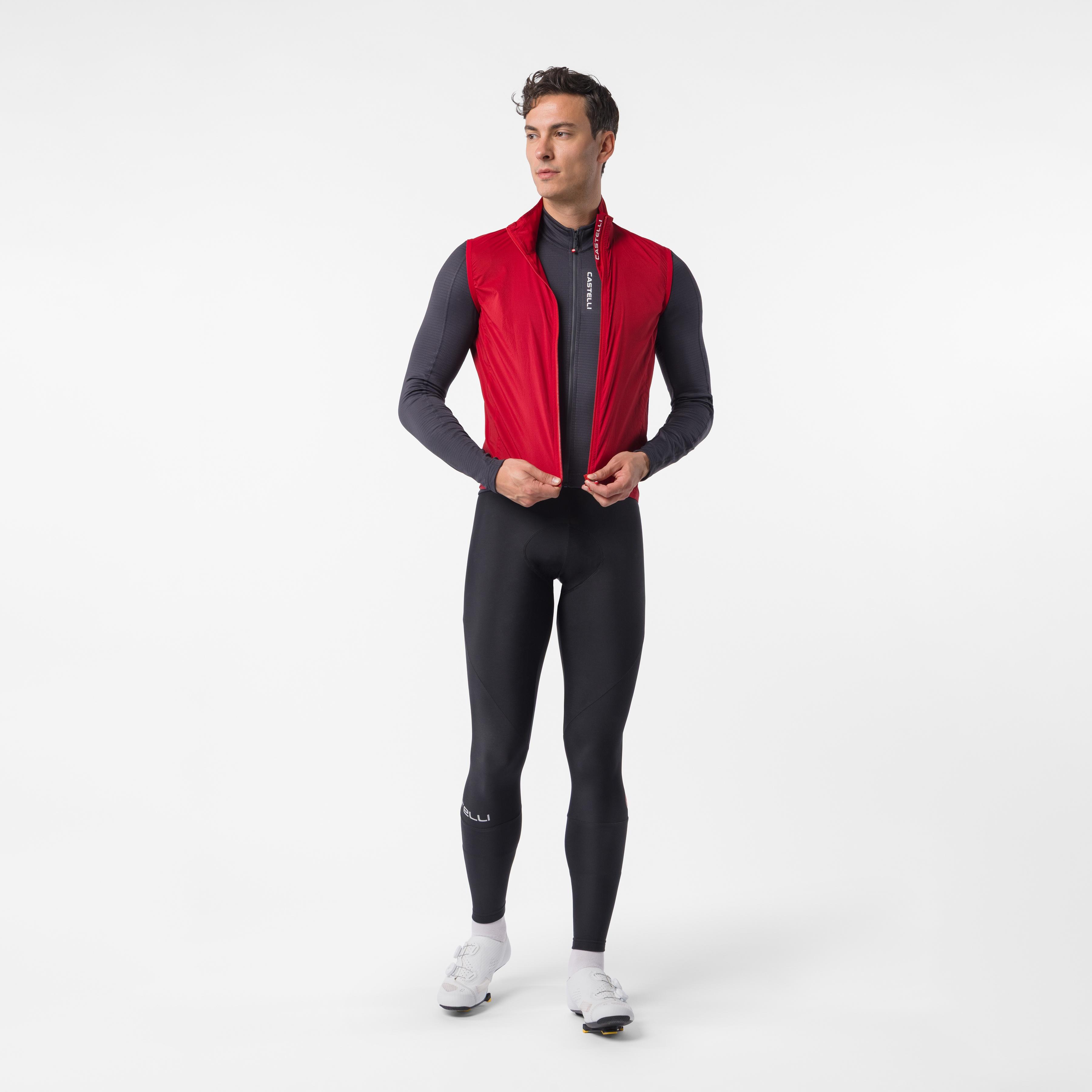 Transition air vest - rich red - castelli
