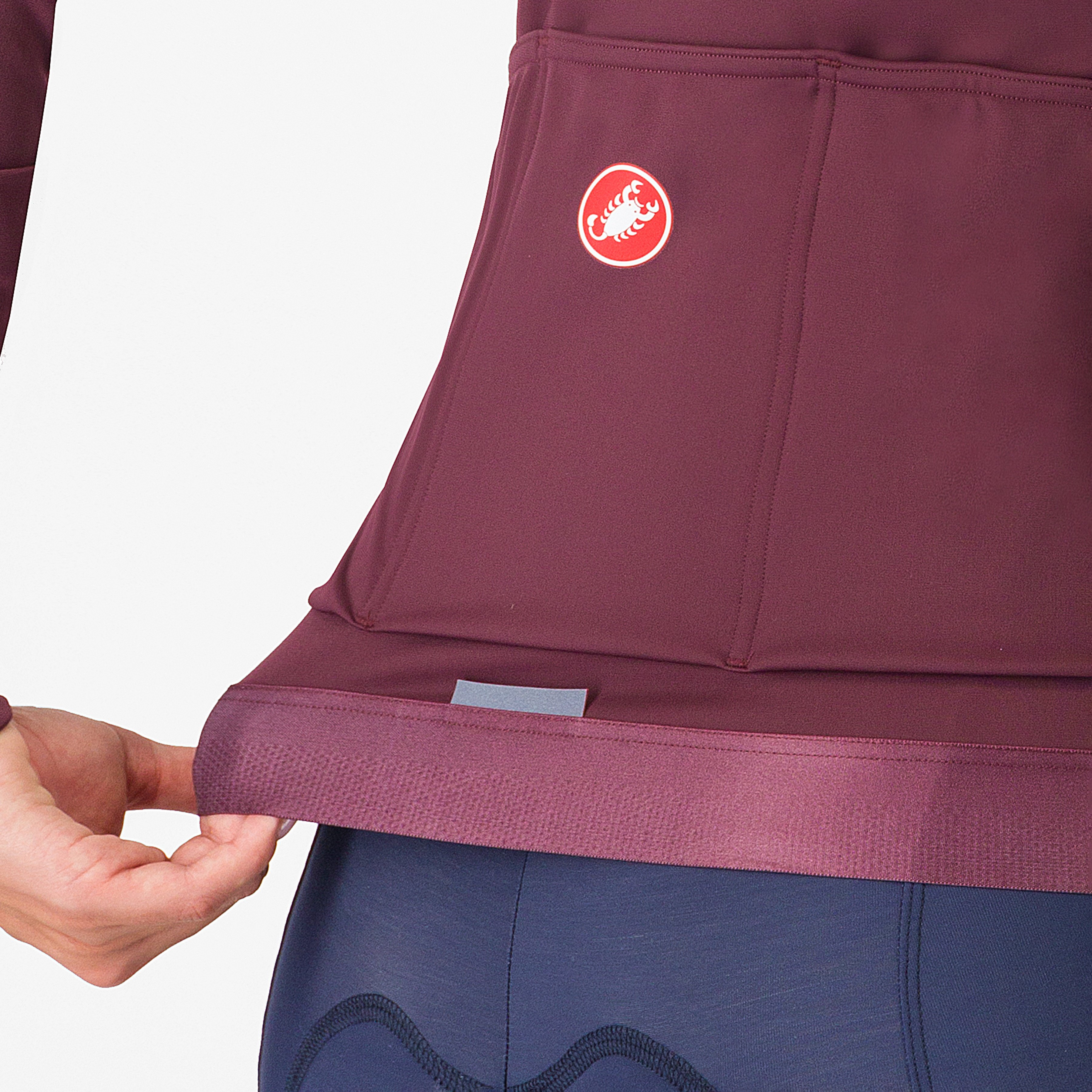 Espresso thermal w jersey - deep bordeaux - castelli