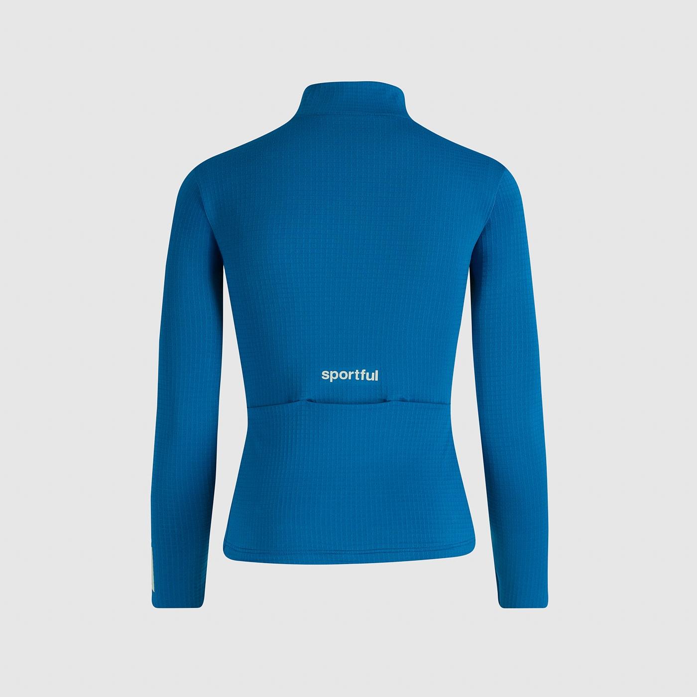 Polartec® x sportful power w jersey - adriatic blue - sportful