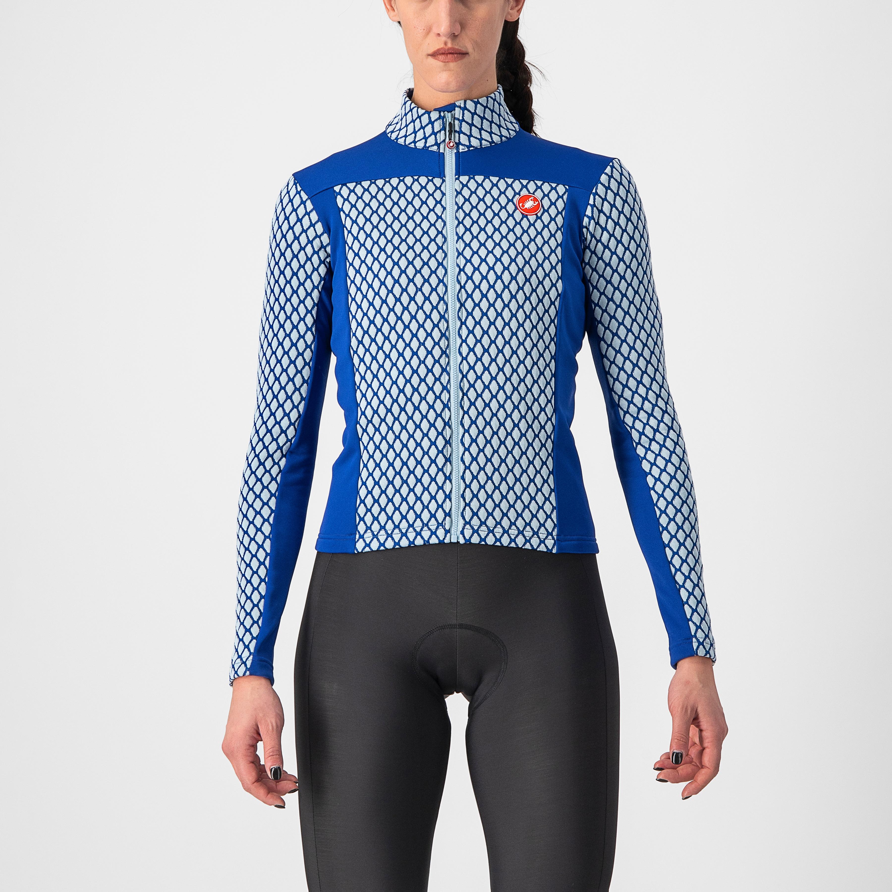 Sfida 2 jersey fz - sodalite blue/sterling blue - castelli
