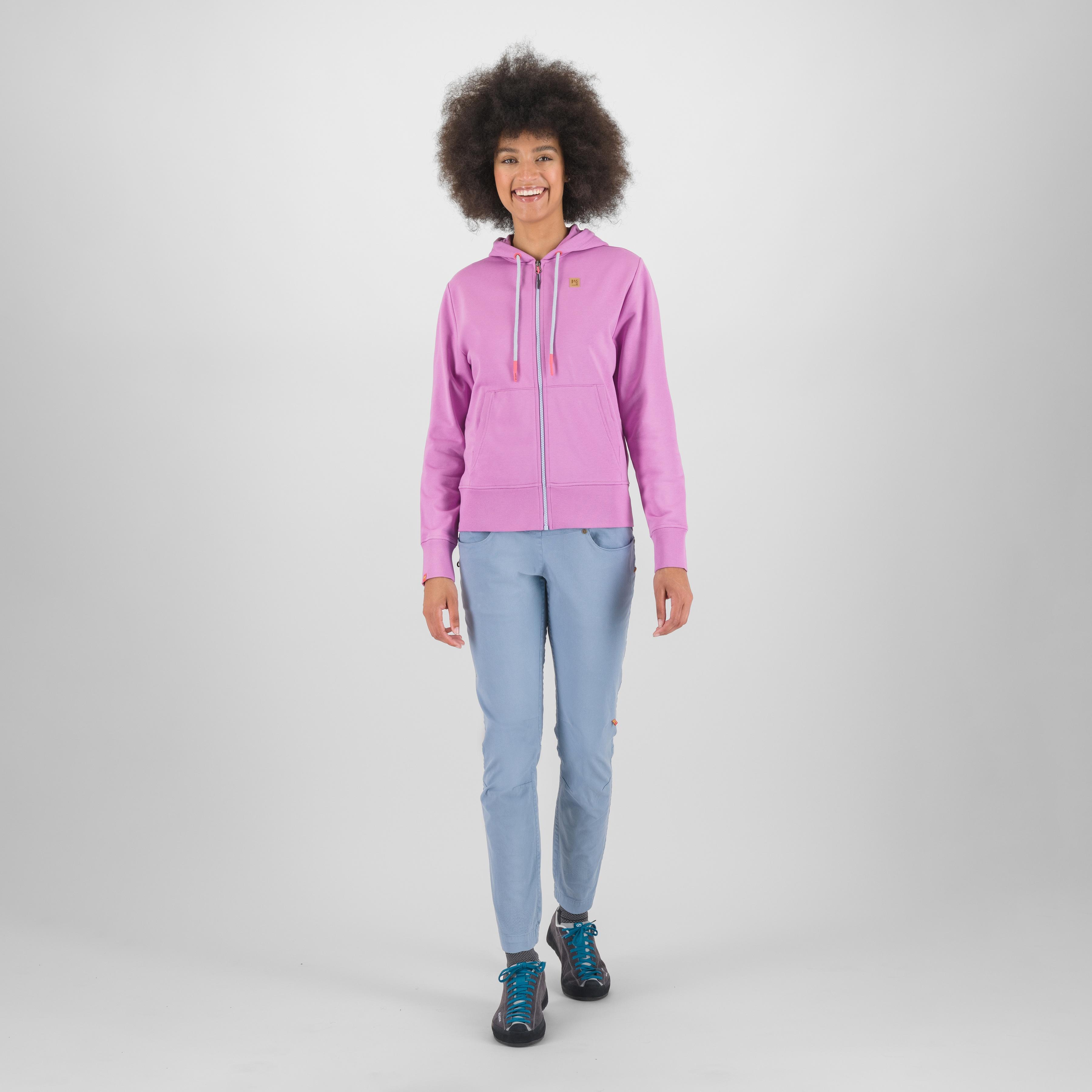 Volpe w full zip hoodie - bloom - karpos
